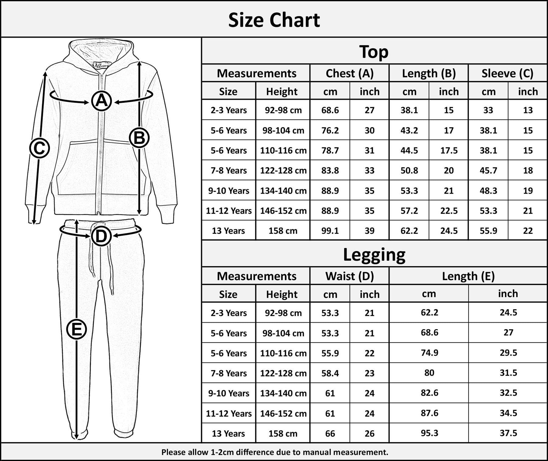 A2Z 4 Kids Unisex Plain Tracksuit Charcoal And Blue Contrast Fleece Hoodie with Joggers Jogging Sweatpants Pants Sports Activewear Outfit Set For Childrens Girls Boys Age 5-13 Years
