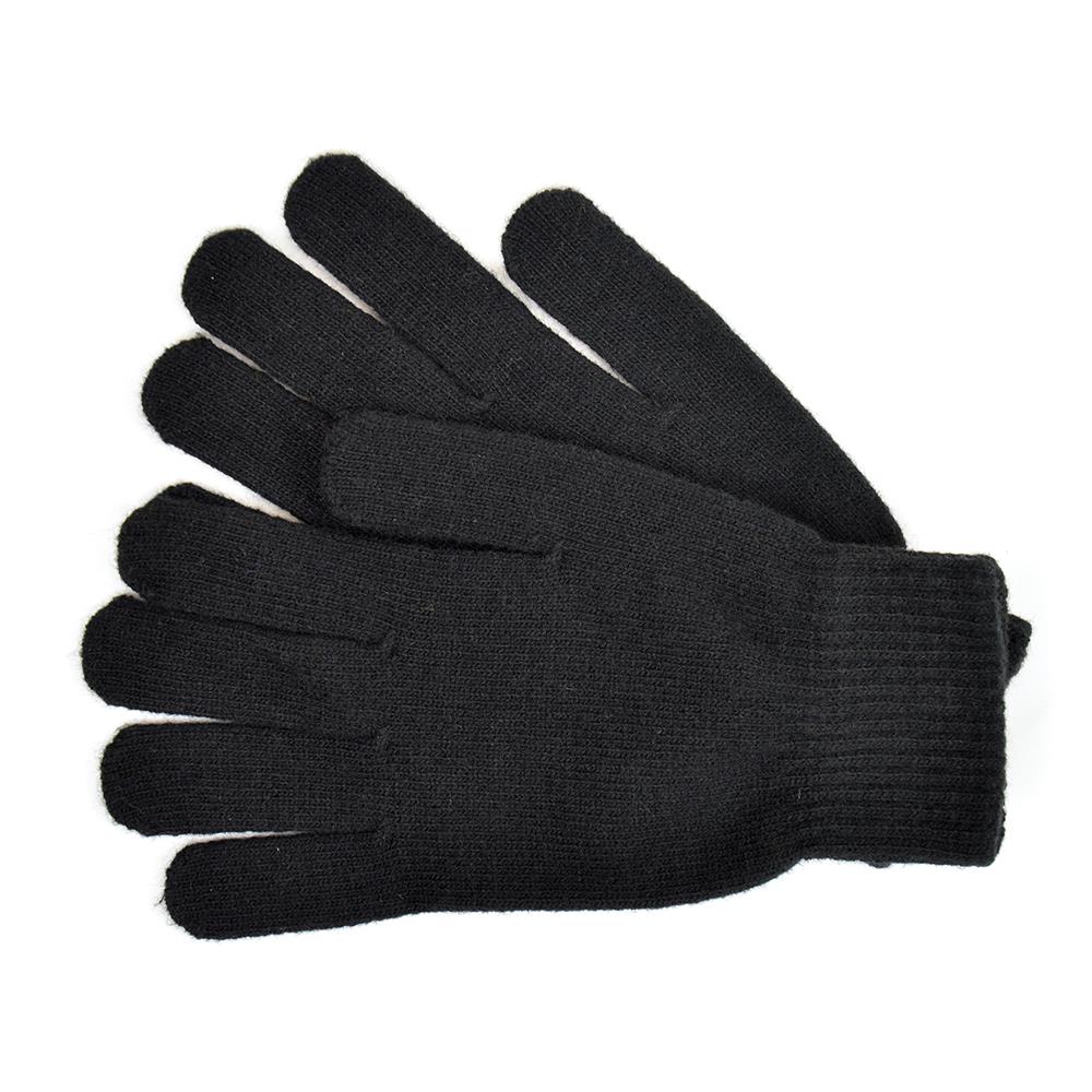 A2Z Mens Gloves Thermal Winter Warm Wool Magic Gloves Knit One Size Soft Mittens