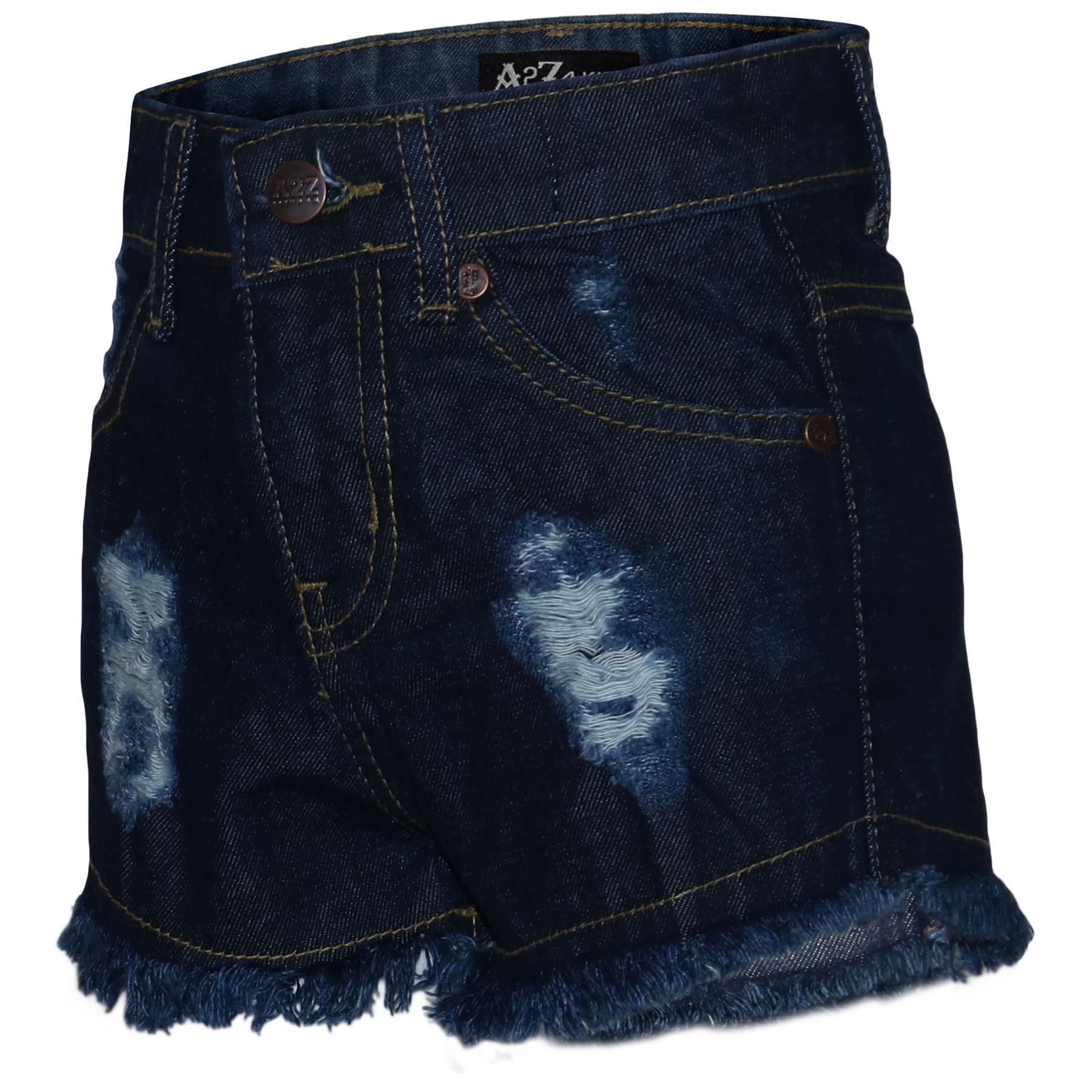 Kids Girls Shorts Ripped Jeans Hot Pants Summer Denim Short