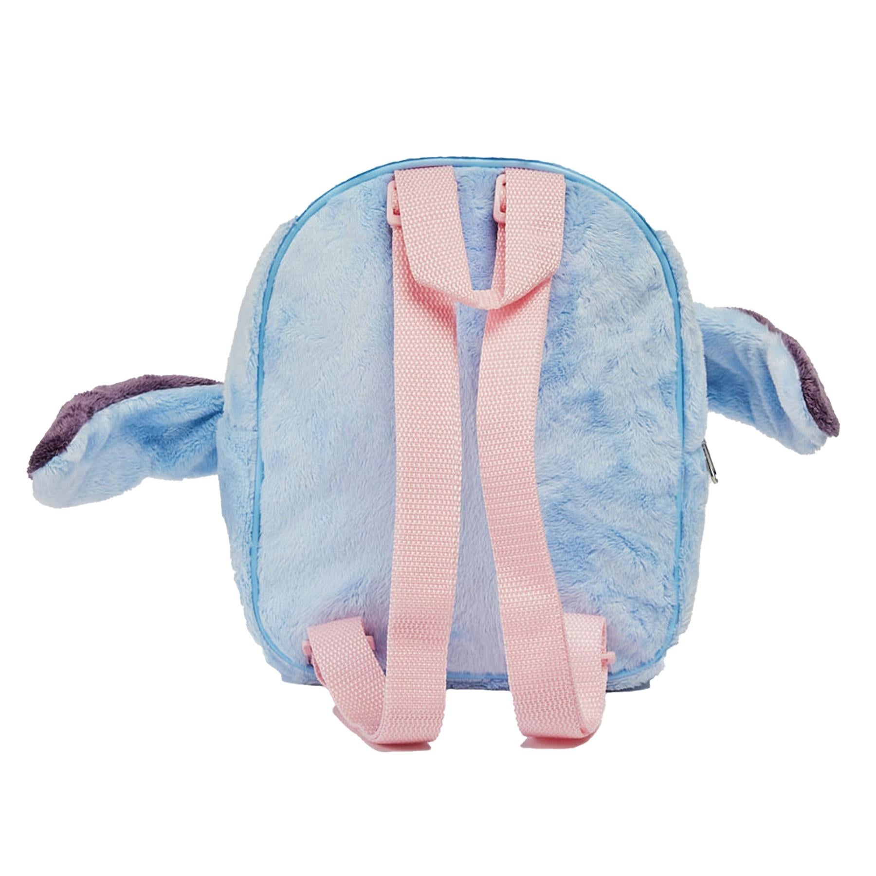 Kids Boys Stitch Mini Soft Backpack Officially Licensed Nursery School Bag