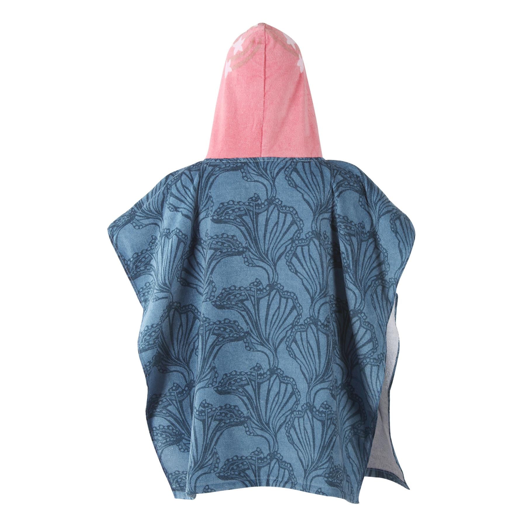 A2Z 4 Kids Girls Towel Poncho Mermaid Cotton Soft Hooded Bathrobe Swimming Wrap