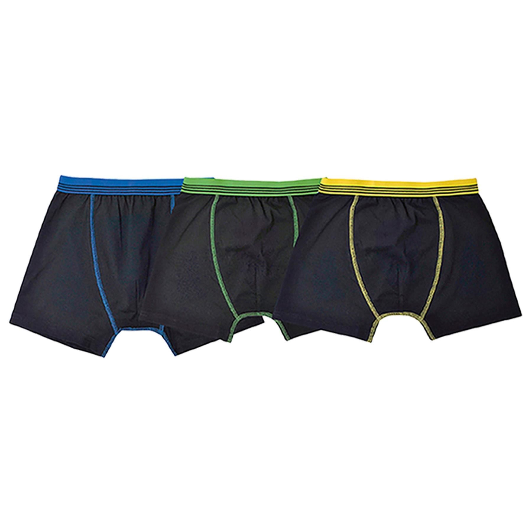 A2Z 4 Kids Boys Trunks Pack Of 3 Football Gaming Knickers Cotton Mix Underpants