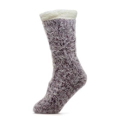 A2Z Ladies Socks Feather Yarn Lounge Sherpa Lining Comfort Soft Cosy Fuzzy Socks