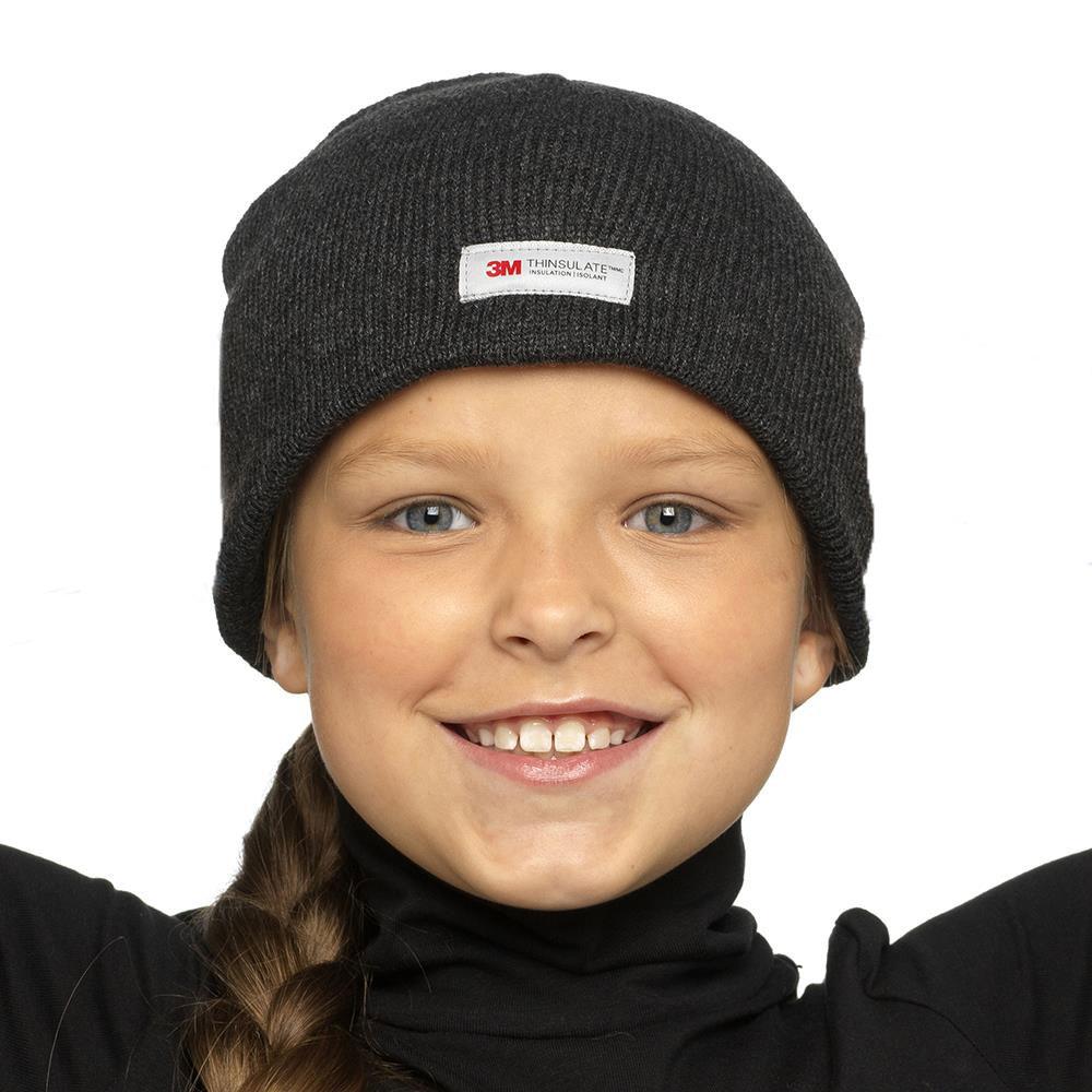 A2Z 4 Kids 3 Pack Girls Boys Thinsulate Knit  Thermal Hat Winter Warm Cozy Hats