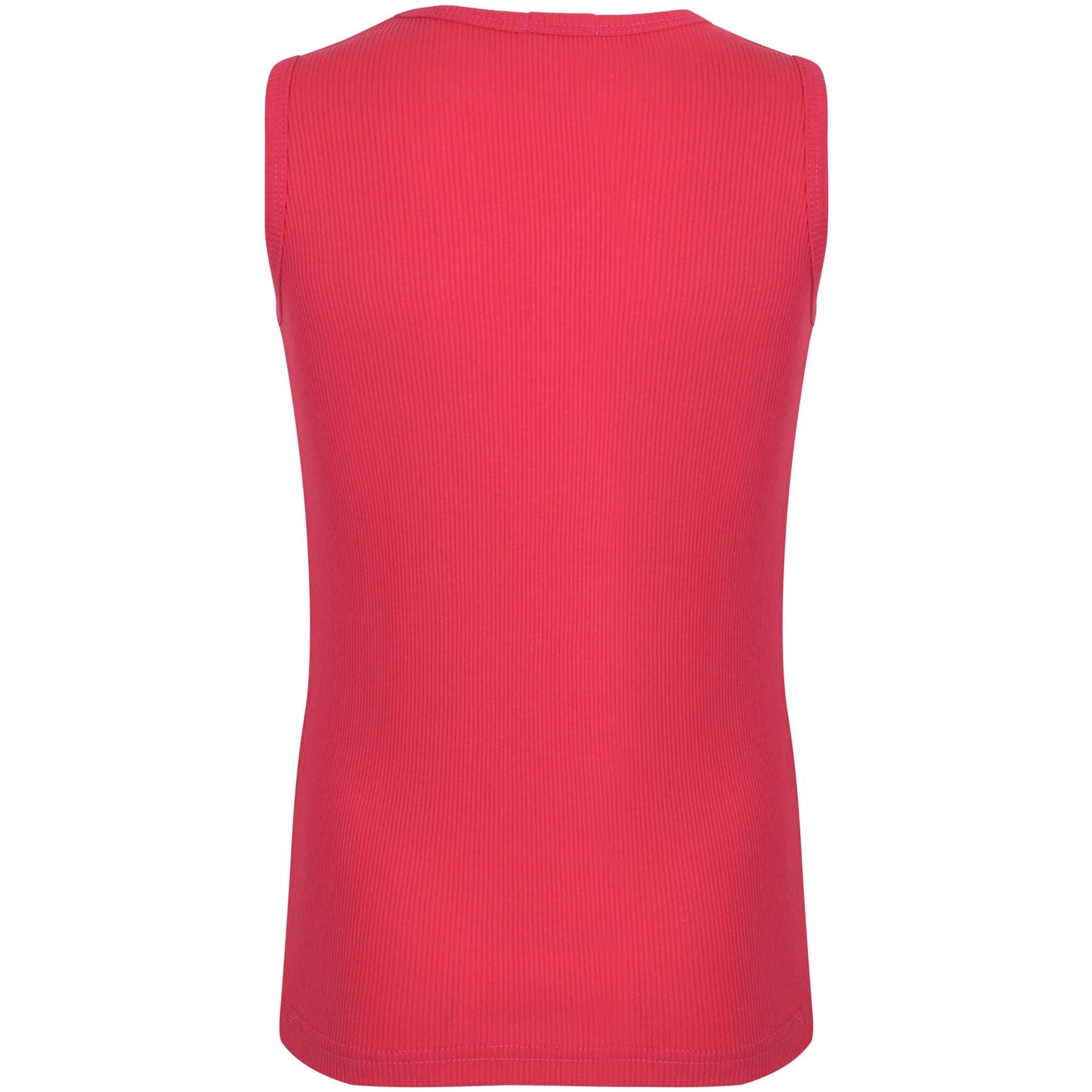 Kids Girls Boys Childrens Vest Top Tank Top Fitted 100% Rich Cotton 2-13 Years