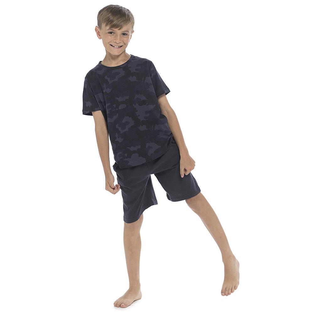 A2Z 4 Kids Boys Short Sleeve Jersey Cotton Short Pyjamas Nightwear Set 5-13
