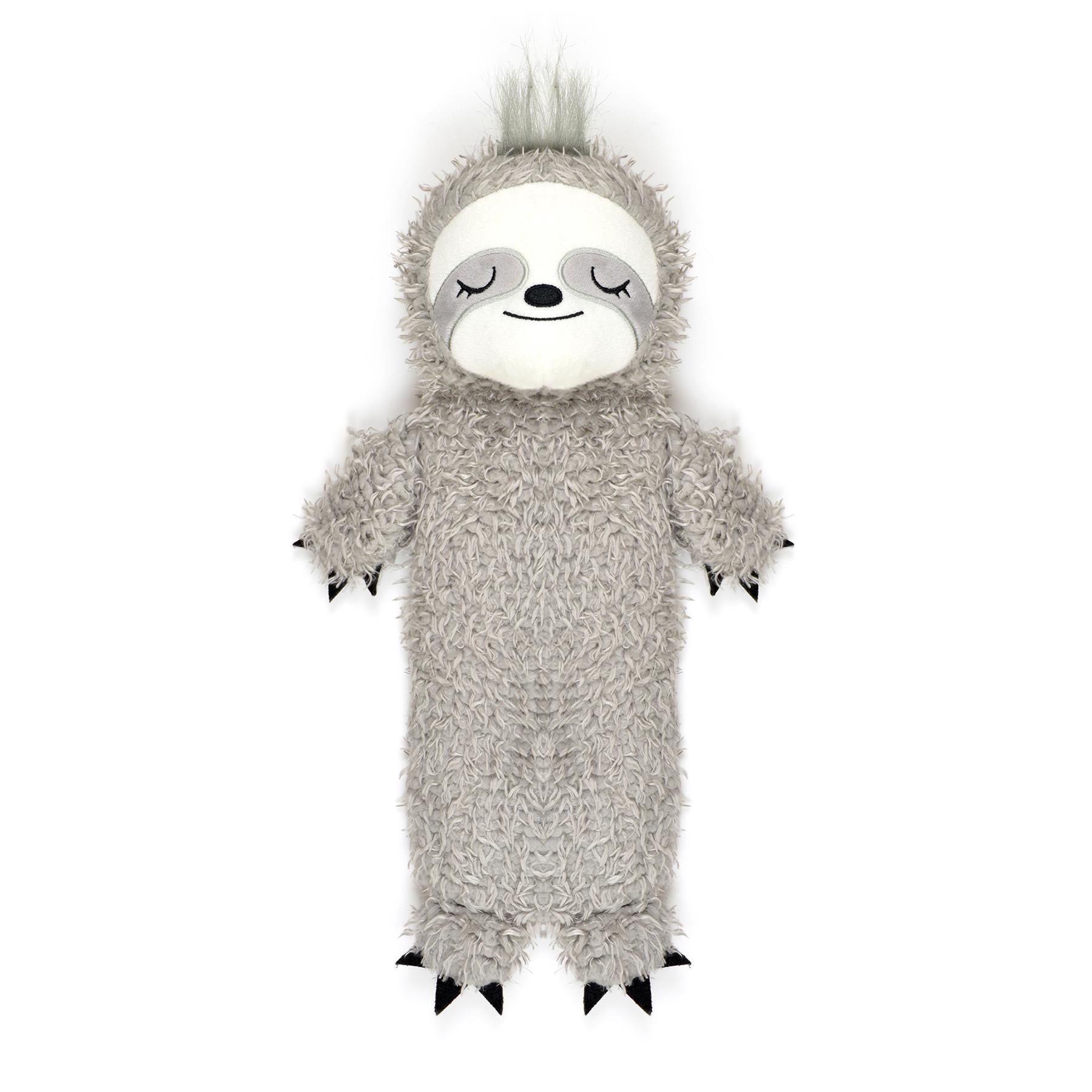 A2Z Hot Water Bottles 750ML 3D Animal Sloth Cosy Fleece Plush Cover Heat Therapy