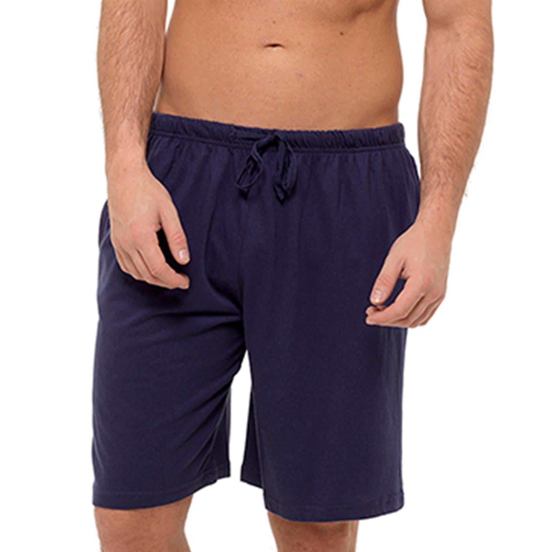 A2Z Mens Shorts Pack Of 2 Knitted Jersey Cotton Mix Beach Summer Casual Short