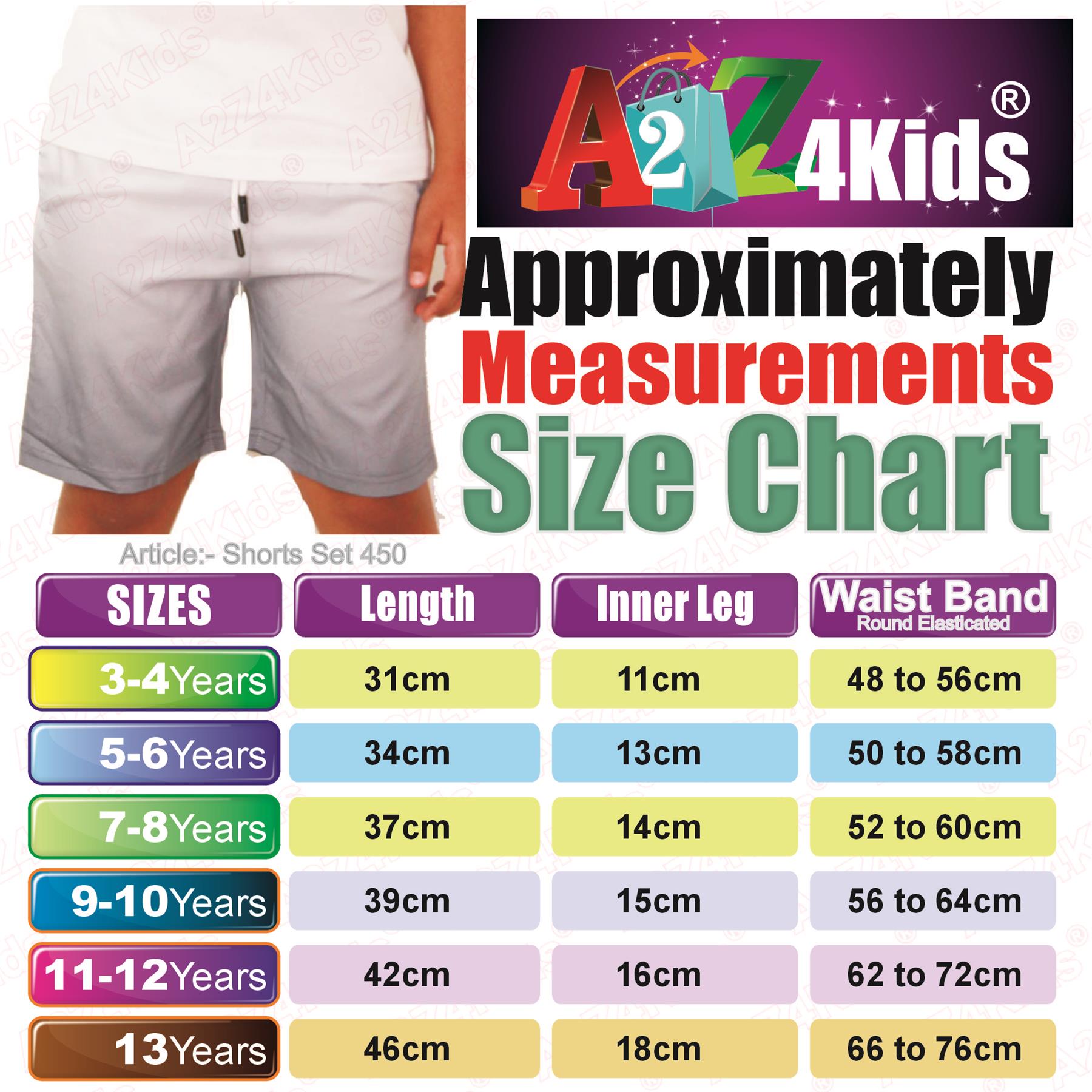 Kids Boys Gradient Colour Shorts Two Tone Fade New Summer Fashion Age 5-13 Years