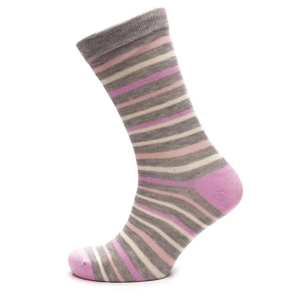 Ladies 3 Pack Black Heel & Toe Pattern Stripe Spot Novelty Drinks Cakes Design