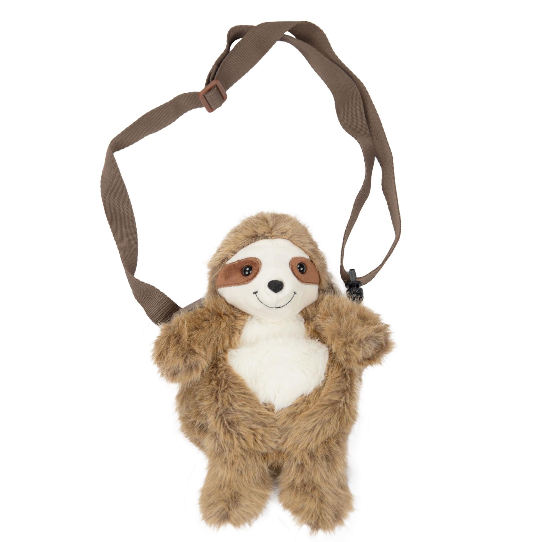 Girls Teens Ladies Crossbody Bag Cell Phone Purse 3D Animal Sloth Shoulder Bag