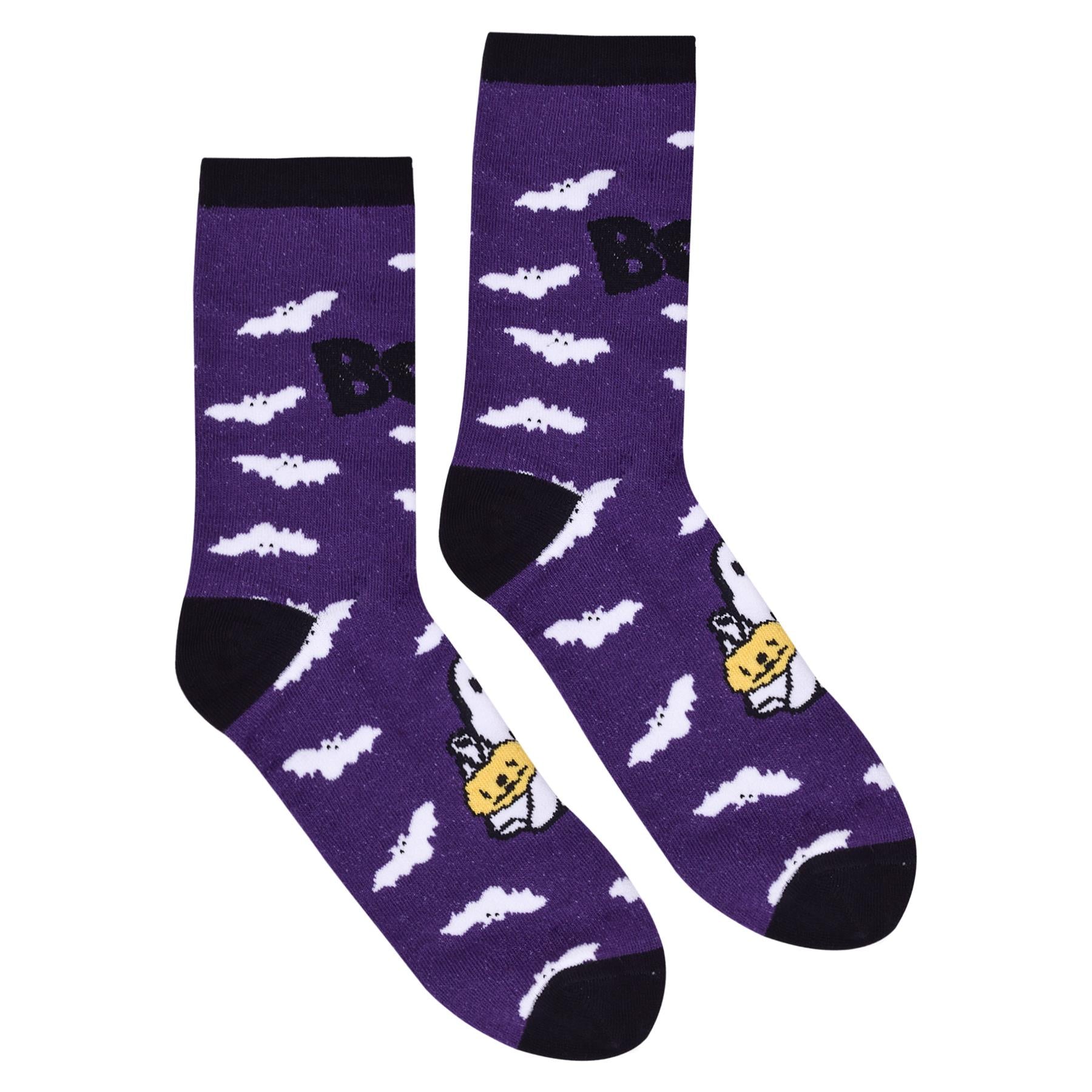 A2Z 4 Kids Girls Boys Novelty Halloween Boo Crew Socks Comfort Warm Thick Socks