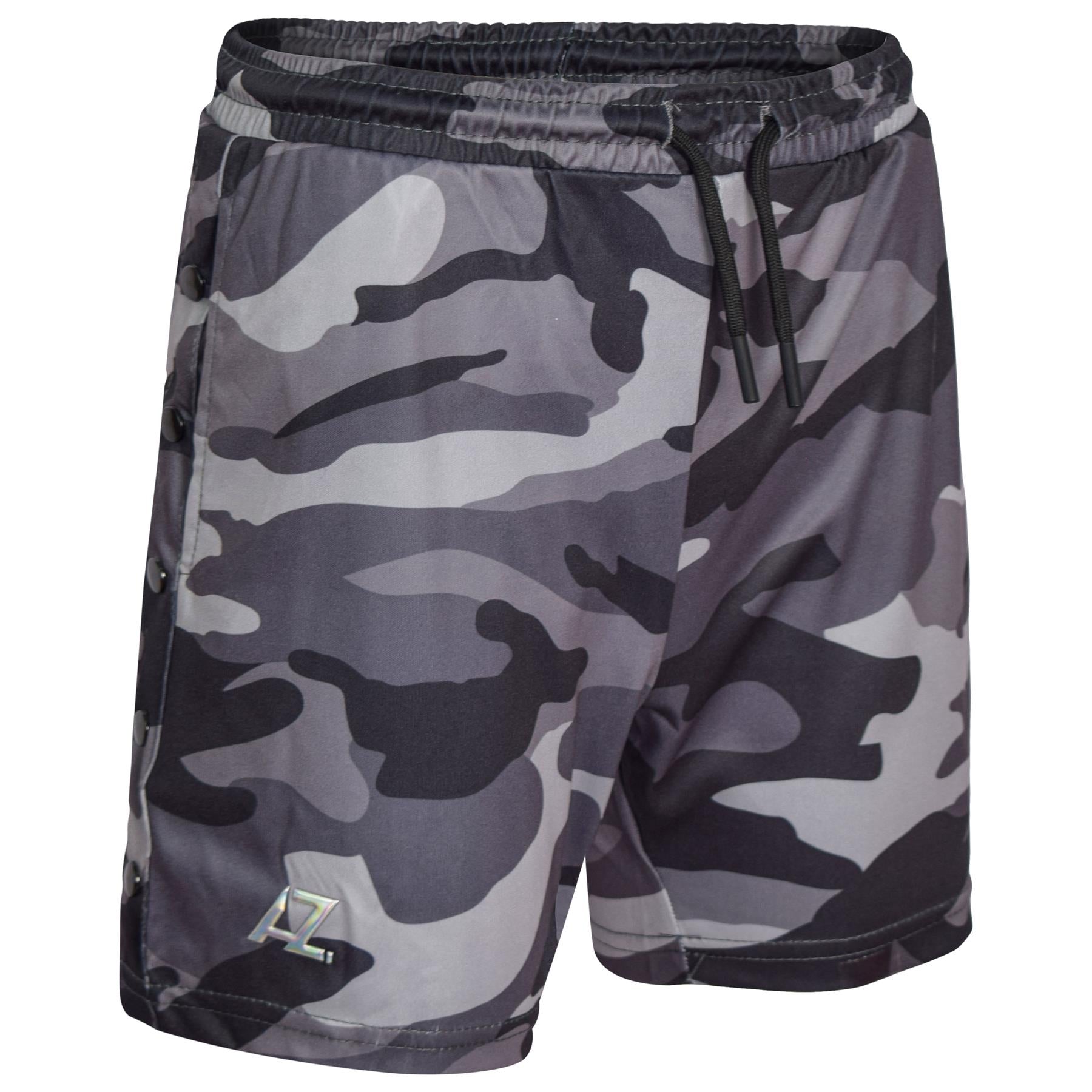 Kids Boys Active PE Shorts Camouflage Sports Footbal Summer Stretchy Short 3-14