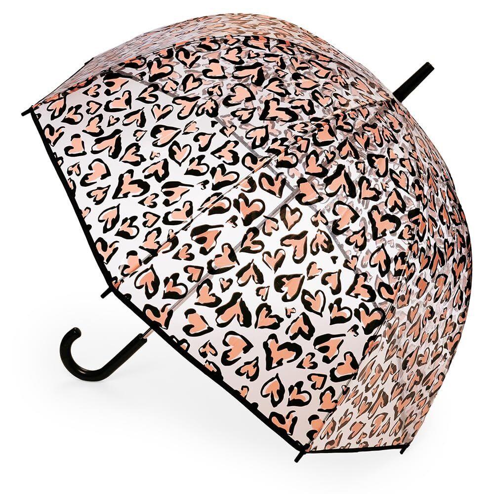 A2Z Ladies Transparent Dome Umbrella Wind and Rain Resist Outdoor Travel Brolly