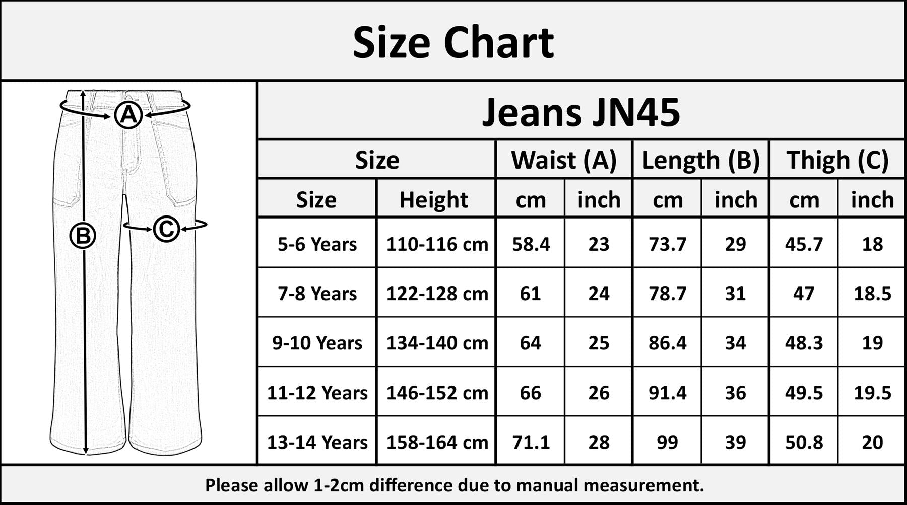 Kids Girls Palazzo Wide Leg Stretchy Denim Jeans Flared Fashion Baggy Pants 5-14