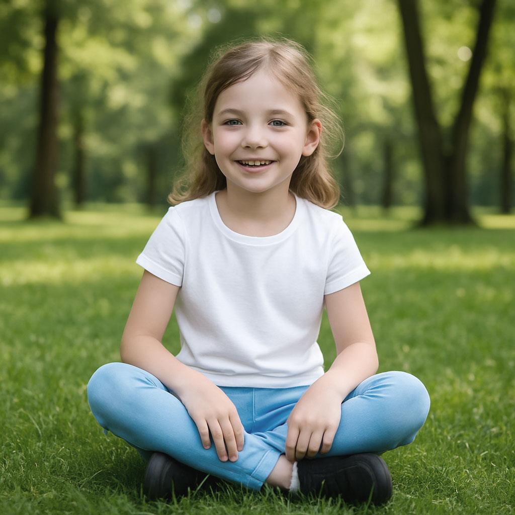 Gilrs Legging Kids Plain Color School Fashion Dance Leggings New Age 5-13 Years