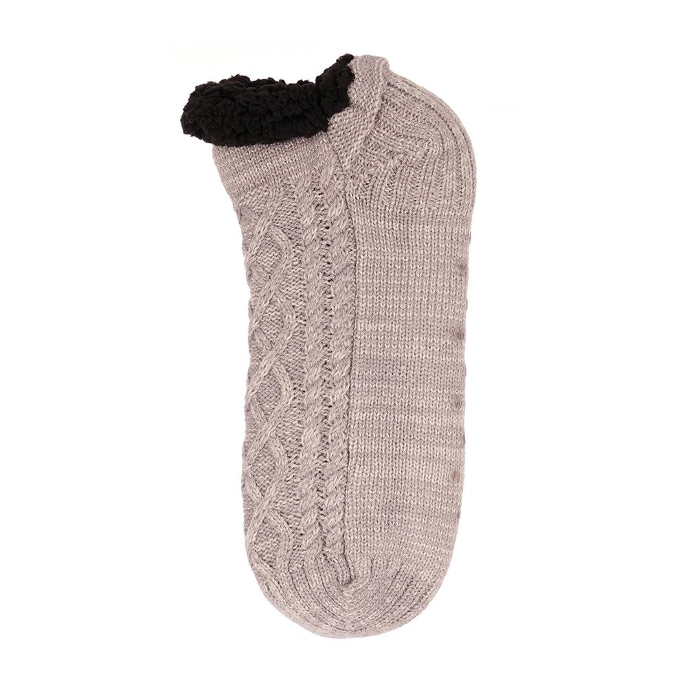 Fluffy Slipper Socks Sherpa Fleece Lining Warm Bed Slipper Socks One Size 7-11UK