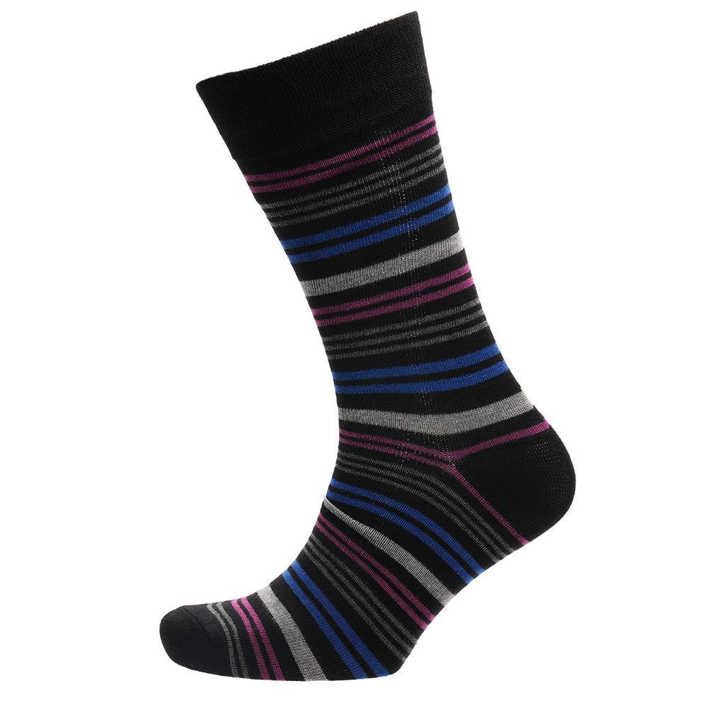 A2Z Mens 3 Pack Socks Gift Box Soft Argyle and Striped Designs Breathable Socks