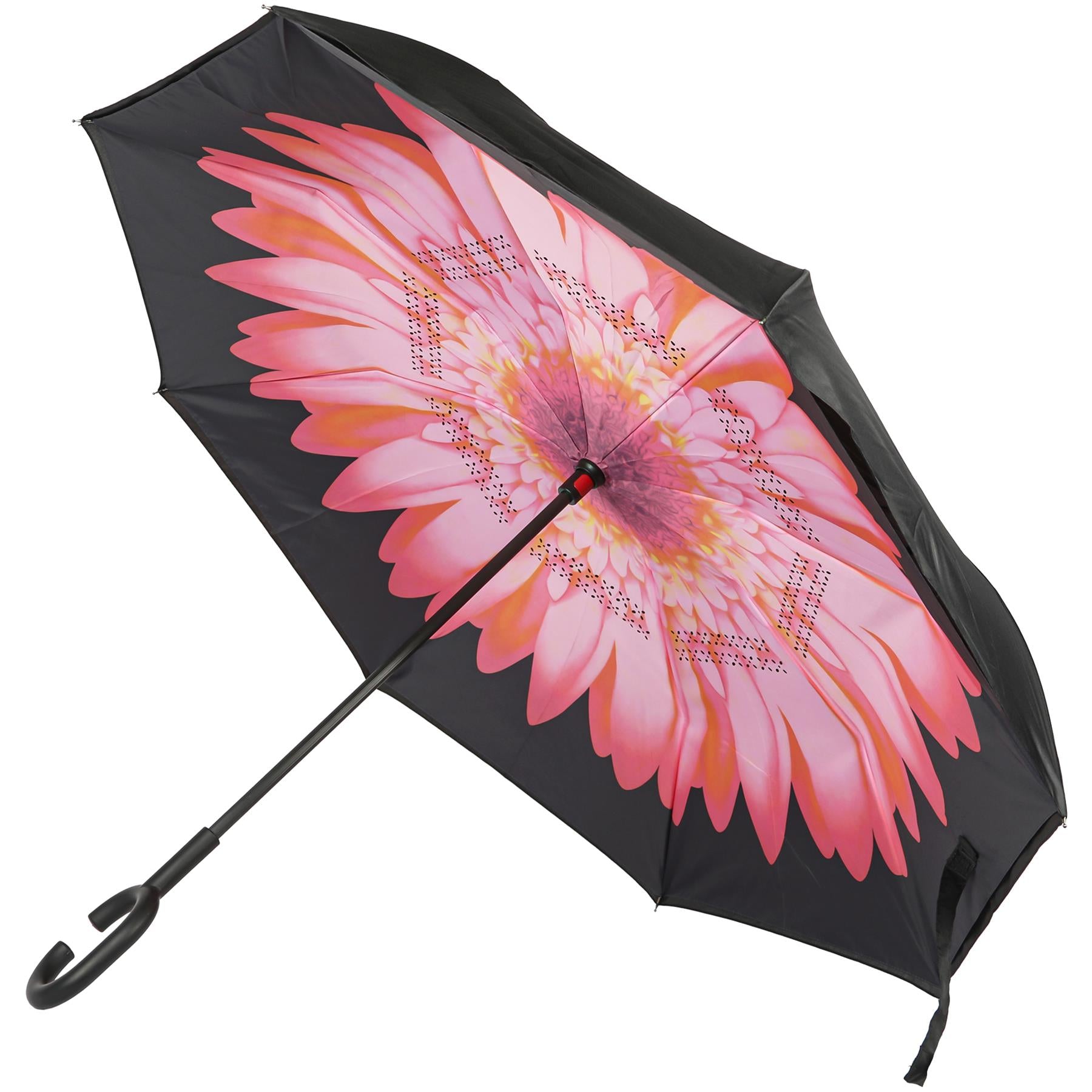 A2Z Women's Dual Layer Inverted Umbrella Reverse Open Folding Umbrella C Handle