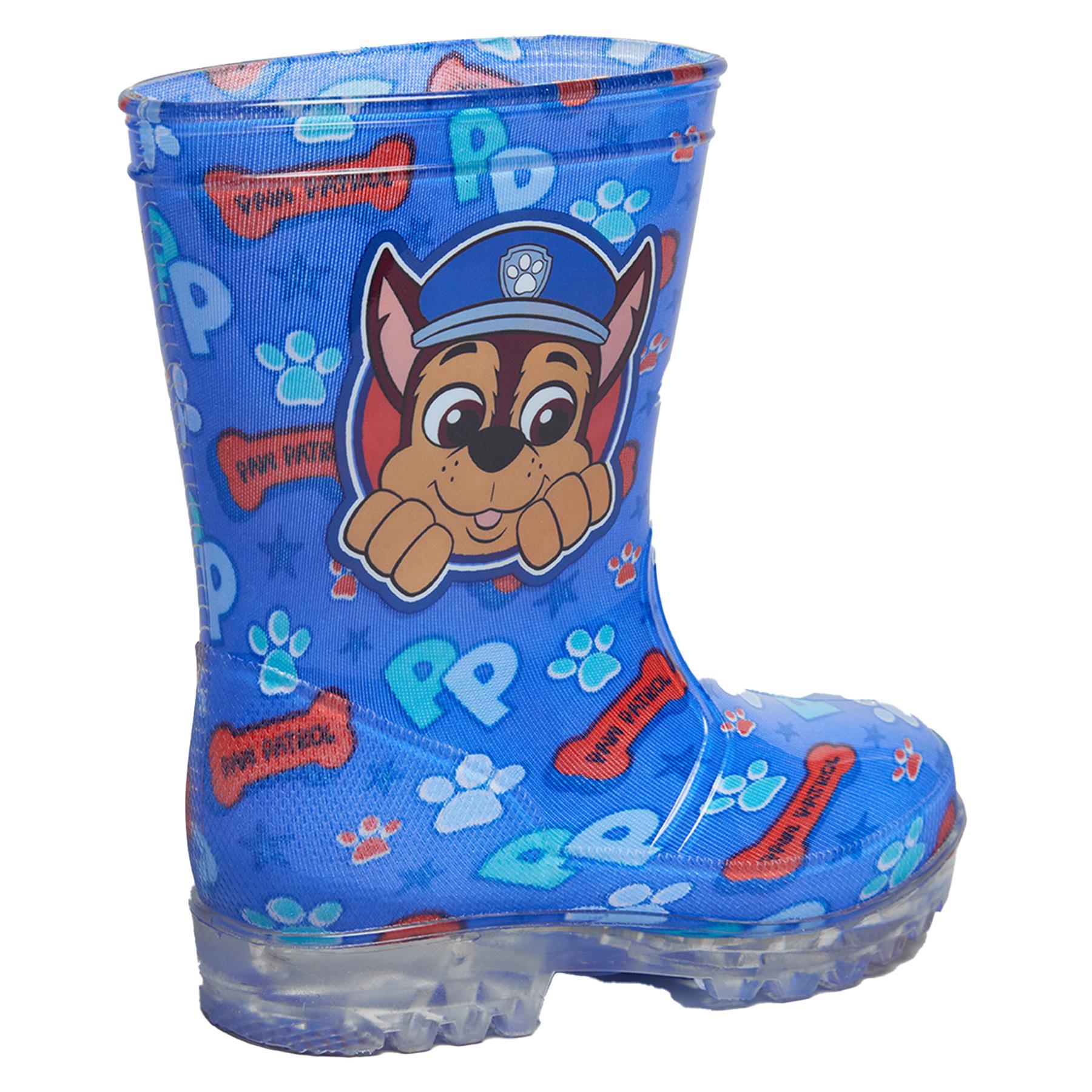 Kids Boys Wellies Pawpatrol Rubber Welly Rain Boot Anti-Skid Wellington Boots