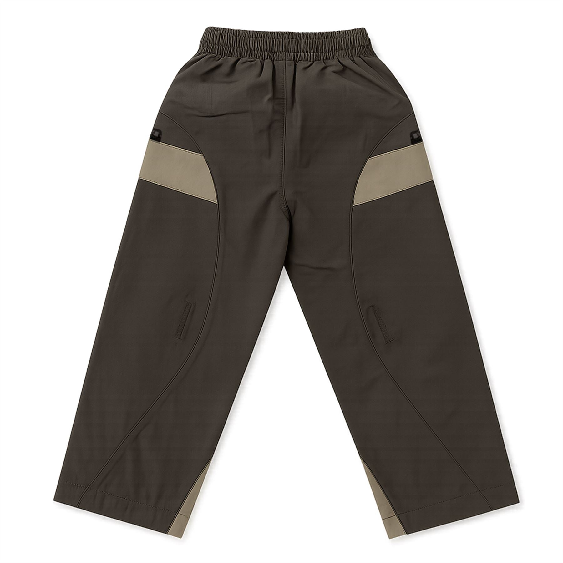 A2Z 4 Kids Girls Baggy Wide Leg Cargo Trousers Dual Tone Panel Jogger Pants