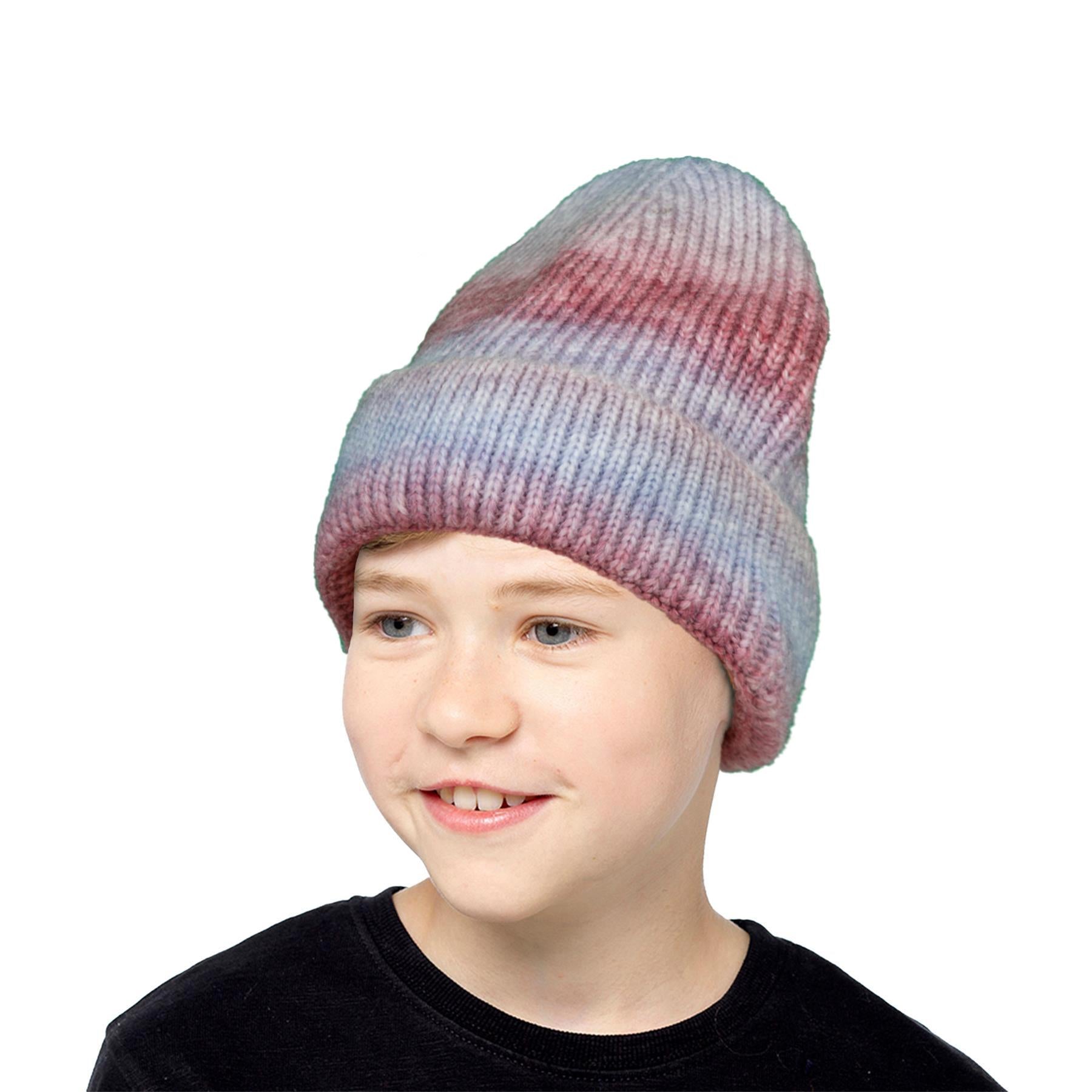 A2Z 4 Kids Girls Boys Hat Cable Knitted Beanie Soft Winterwarm Stretch Skull Cap