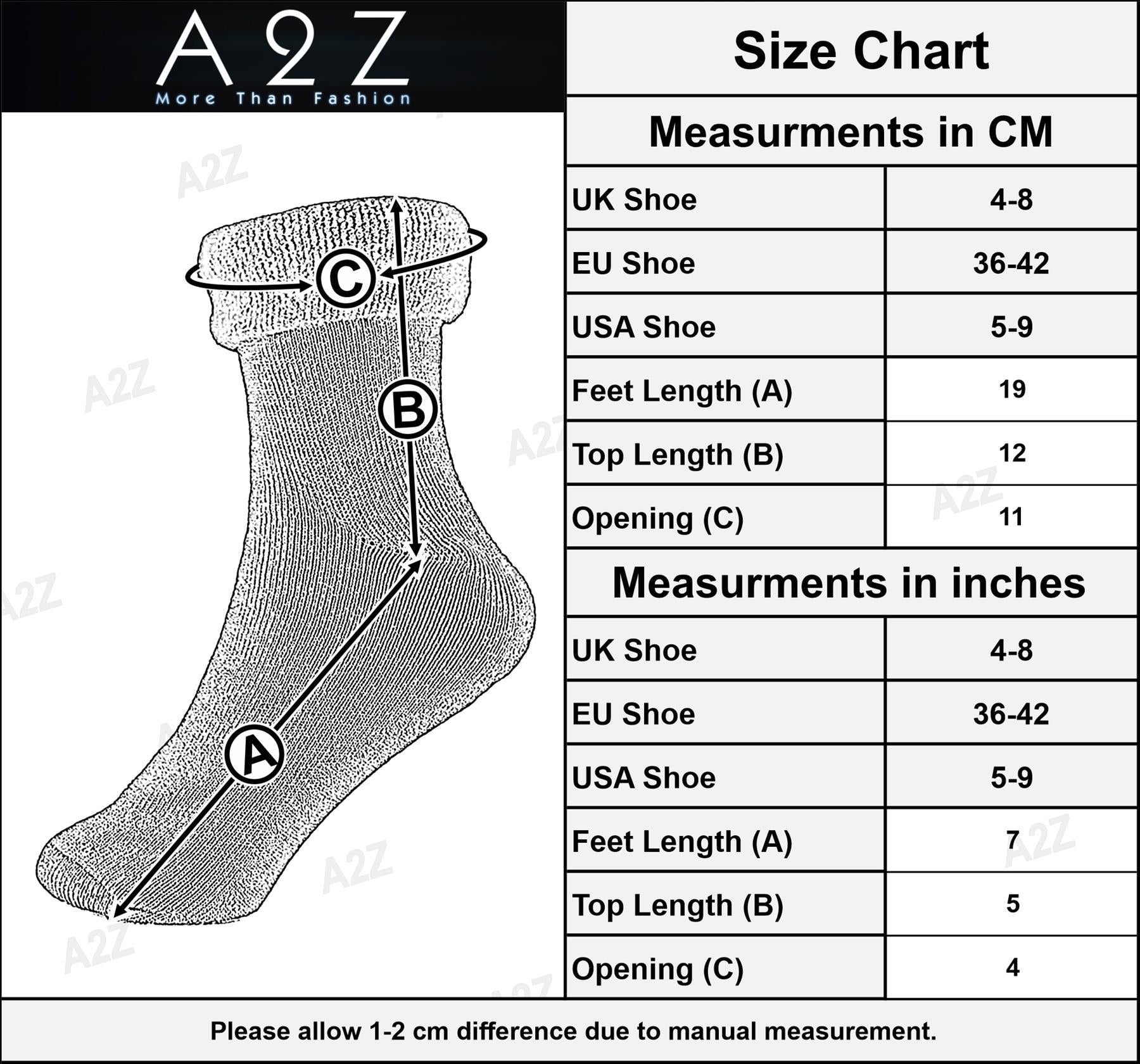 A2Z Ladies Socks 3 Pack Animal Brushed Bed Gripper Socks Winter Warm Cozy Socks