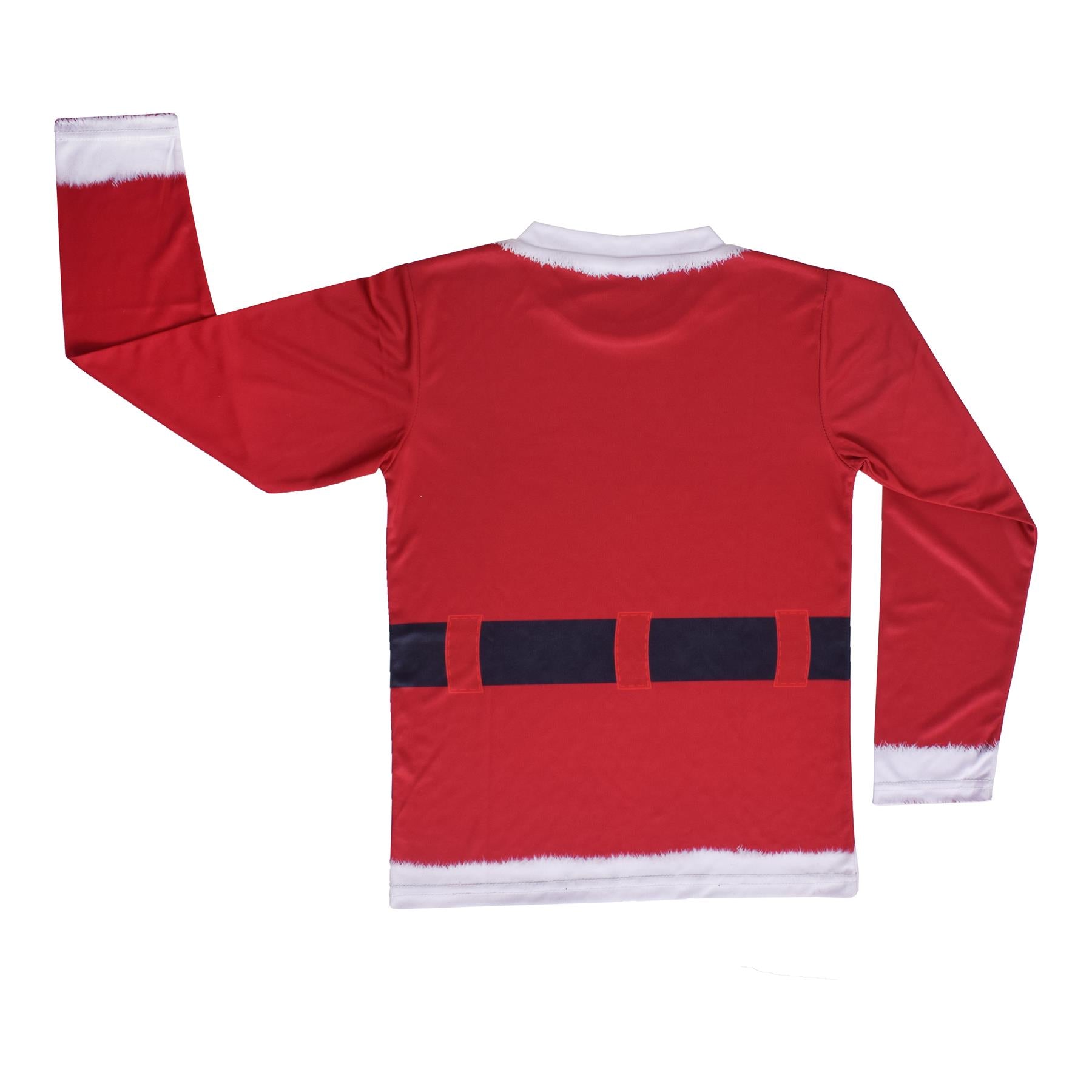 Kids Girls Boys Santa Christmas Costume Kids Father Christmas Outfit