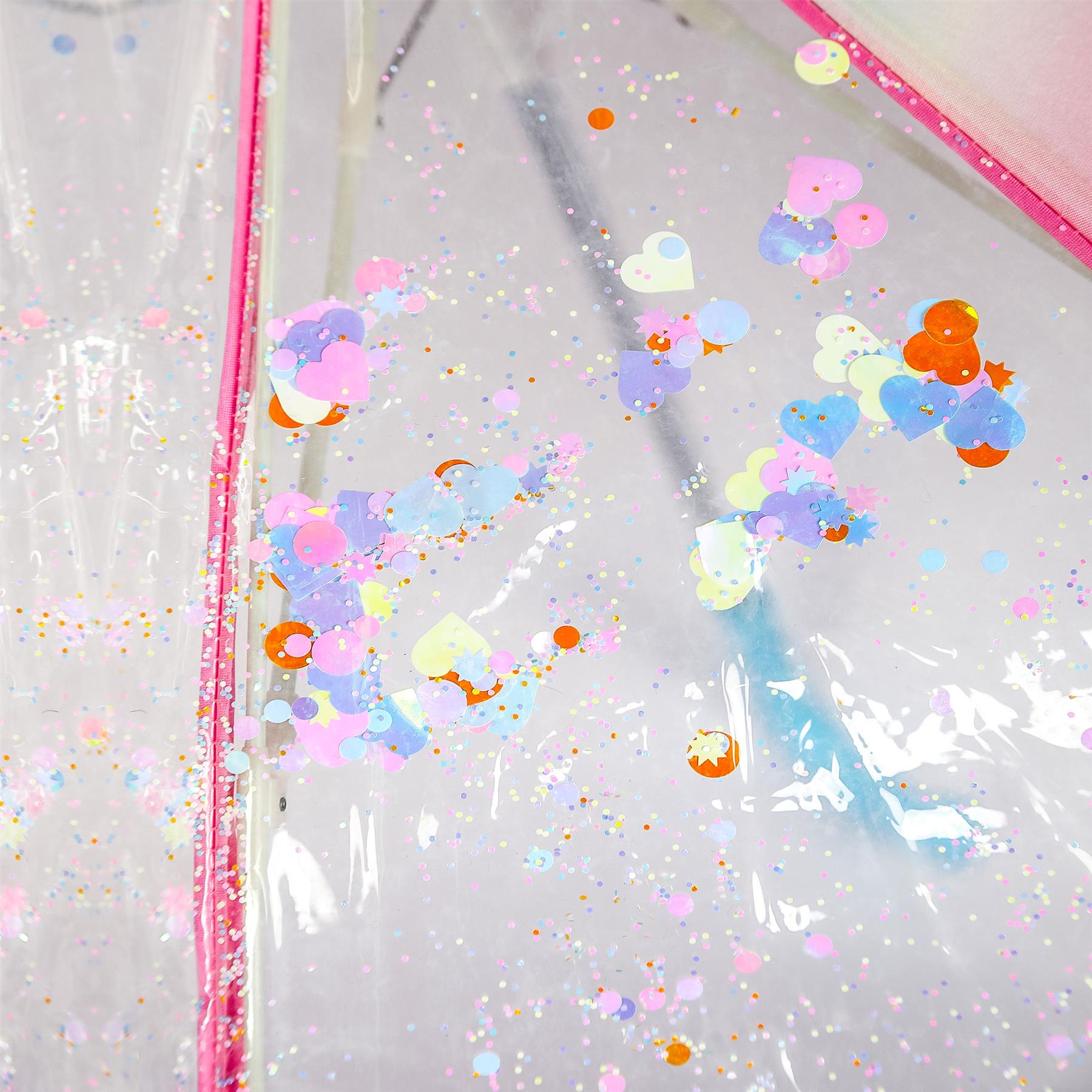 A2Z 4 Kids Stick Umbrella Rainbow Walking Umbrellas Wind Water Proof 110cm Brolly