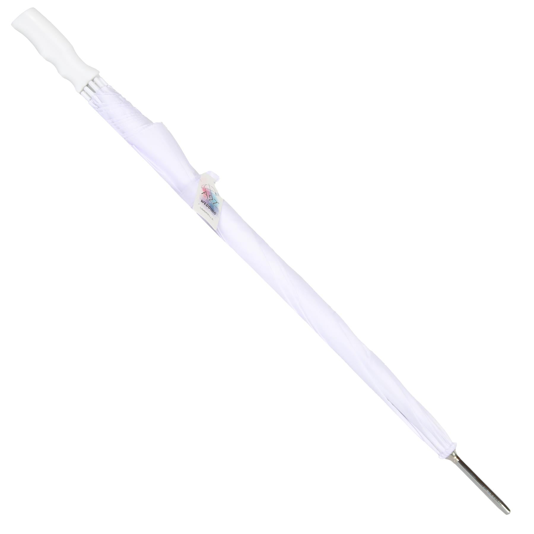 Wedding Umbrella 46" Auto Open Bridal Brolly Ideal For Photoshoot Outdoor Canopy