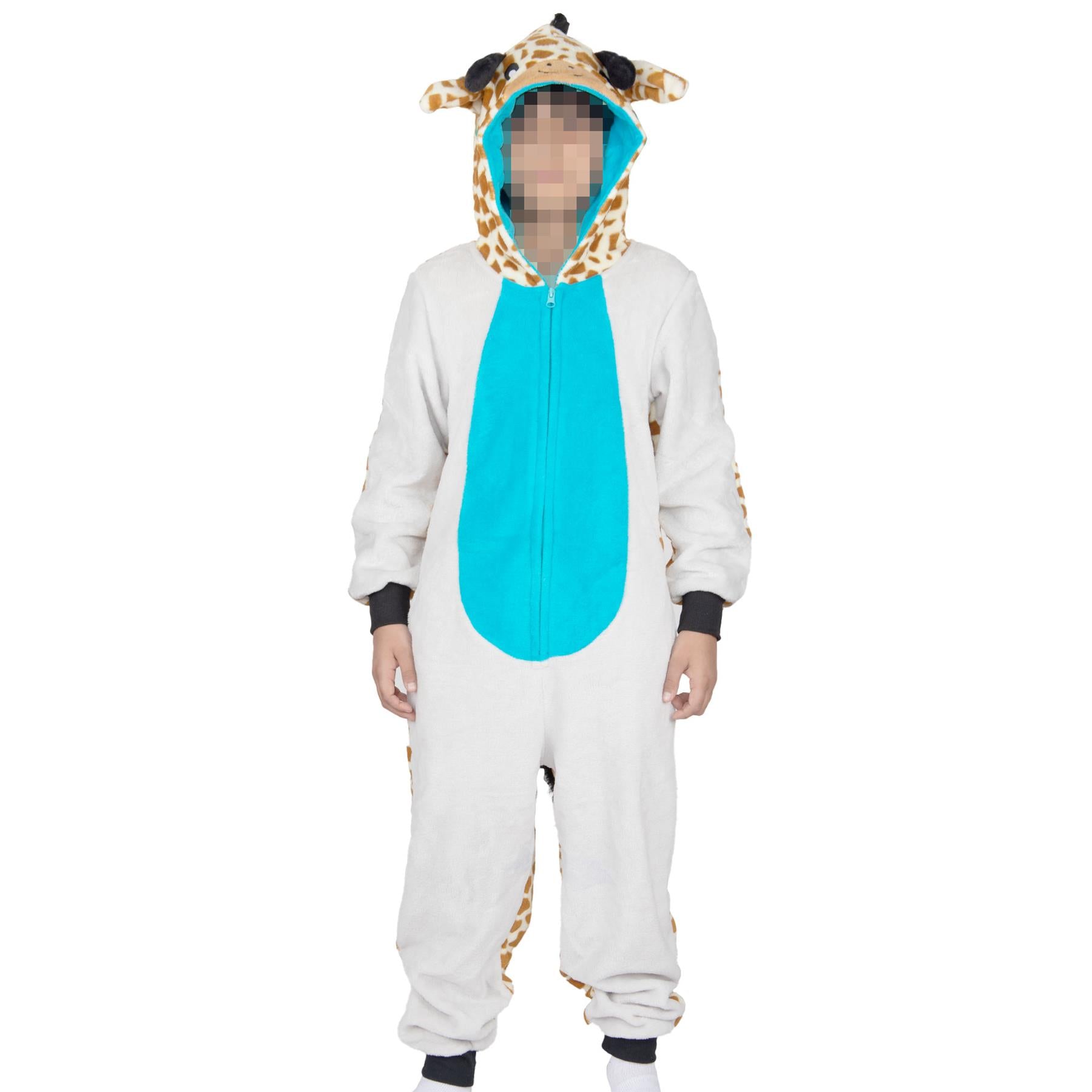 Kids 2Tone Giraffe A2Z Onesie One Piece Unisex Giraffe Nativity Cosplay Jumpsuit