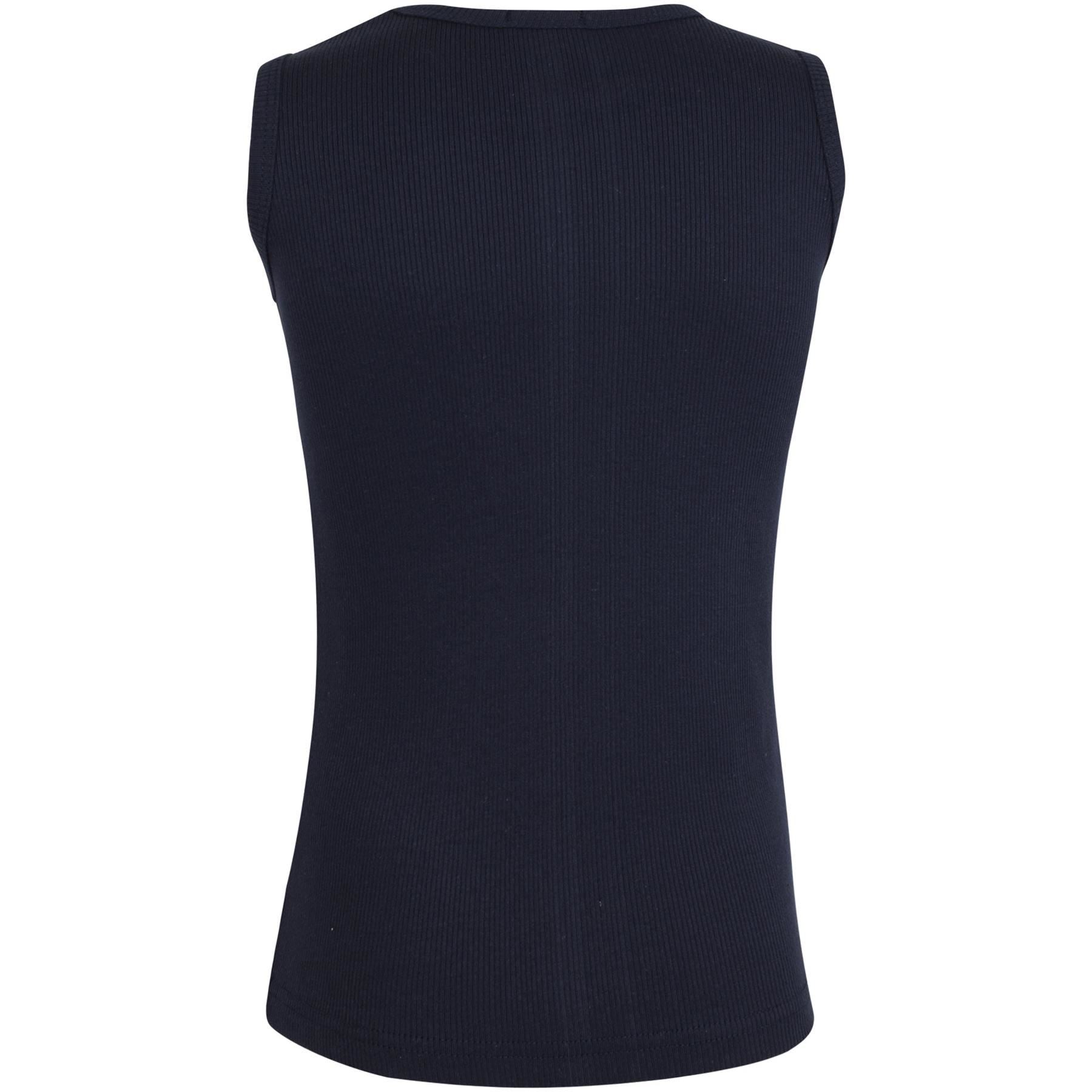 Kids Girls Ribbed Vest Top 100% Thick Cotton Fashion Tank Tops T Shirt 2-13 Year