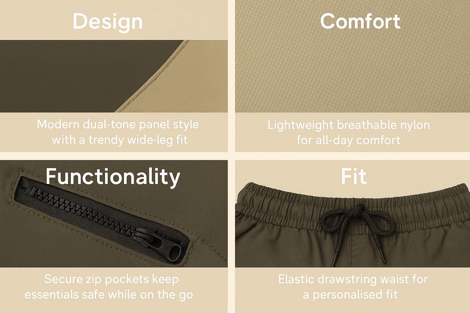 A2Z 4 Kids Girls Baggy Wide Leg Cargo Trousers Dual Tone Panel Jogger Pants