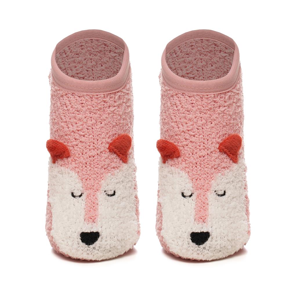 A2Z Ladies 2 Pack Animal Novelty Slipper Socks Non-Slip Winter Warm Cosy Socks