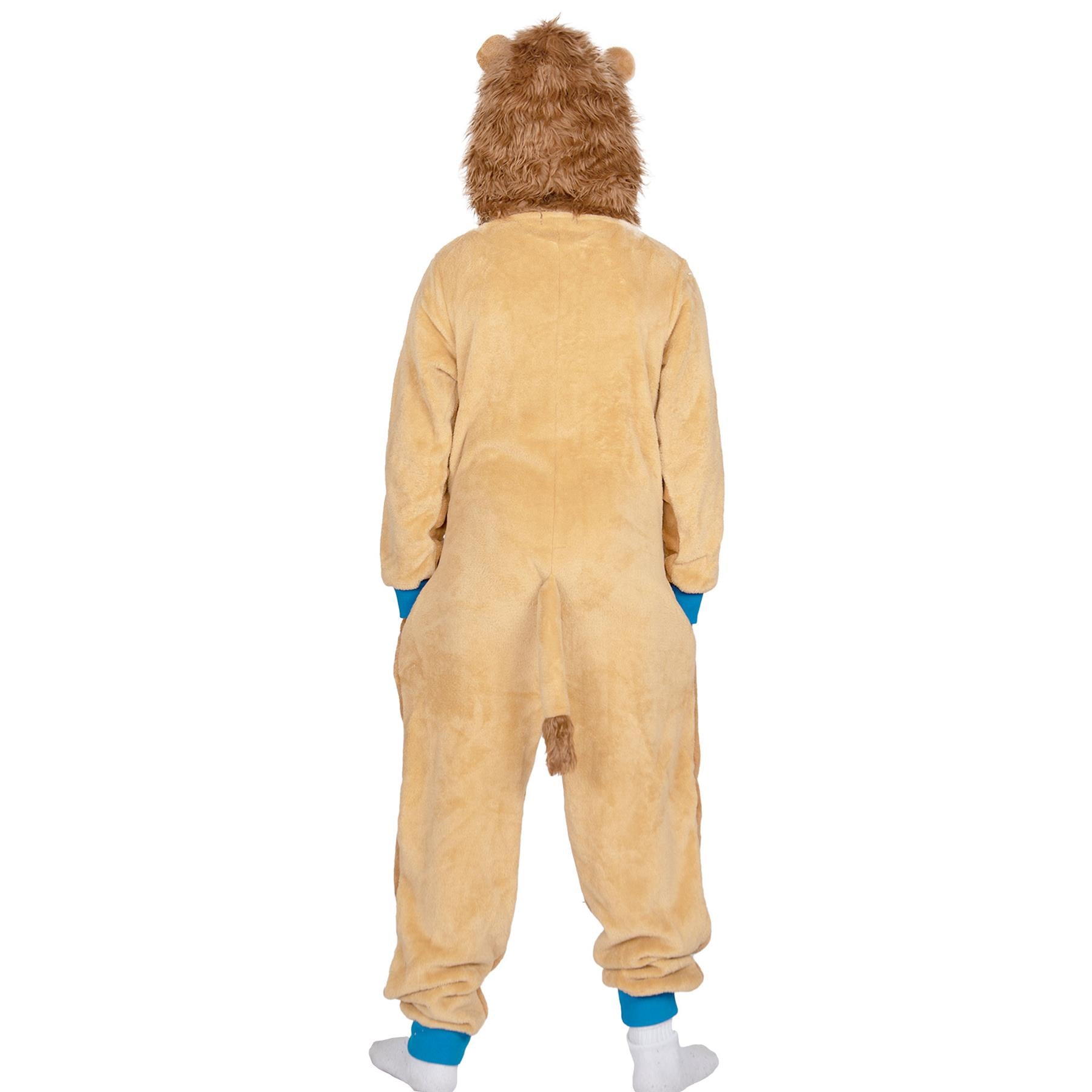 Kids 2 Tone Lion A2Z Onesie One Piece Unisex Lion Nativity Cosplay Jumpsuit