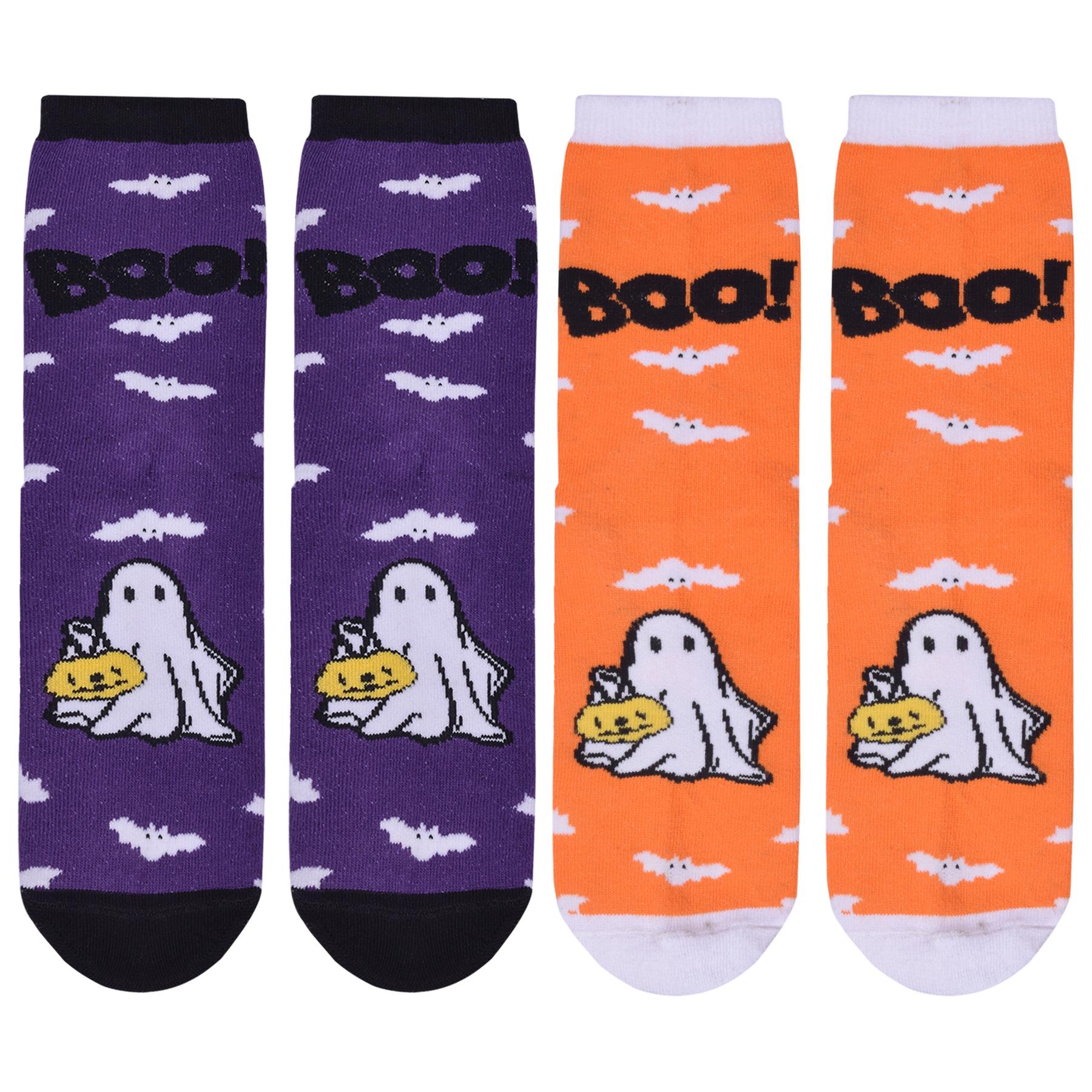 A2Z 4 Kids Girls Boys Novelty Halloween Boo Crew Socks Comfort Warm Thick Socks