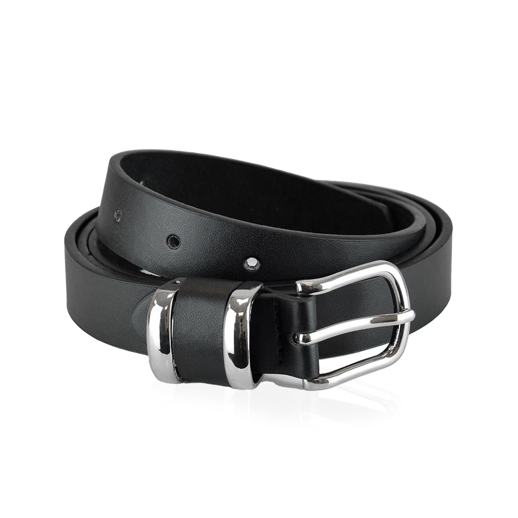 A2Z Mens Belts Leather Lined Alloy Pin Silver Buckle Belt Jeans Suit Work Belts