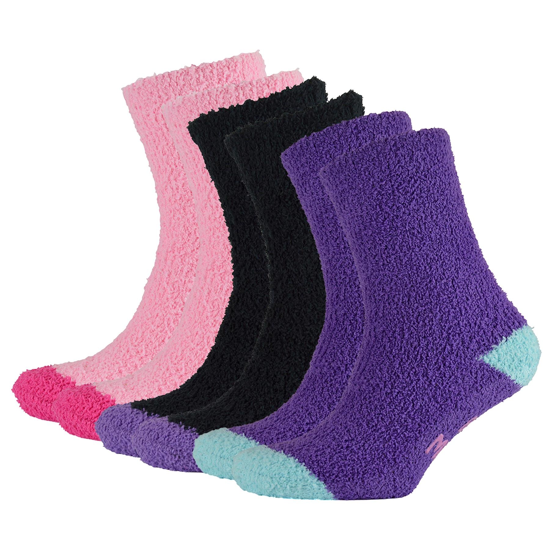 A2Z Womens Novelty Socks Slogan Sole Gripper Cosy Super Soft Funky Winter Socks