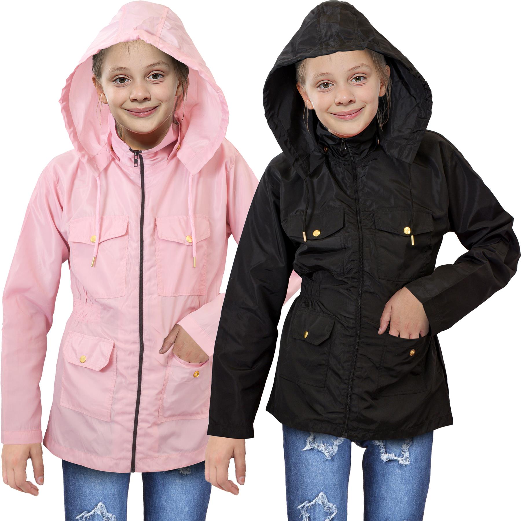 Girls waterproof jacket uk on sale