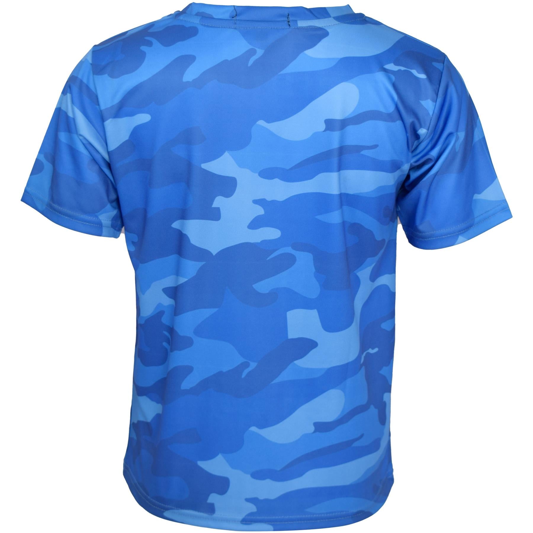 Kids Boys Active T Shirts Camouflage Sports Short Sleeves Summer Tops T-Shirts