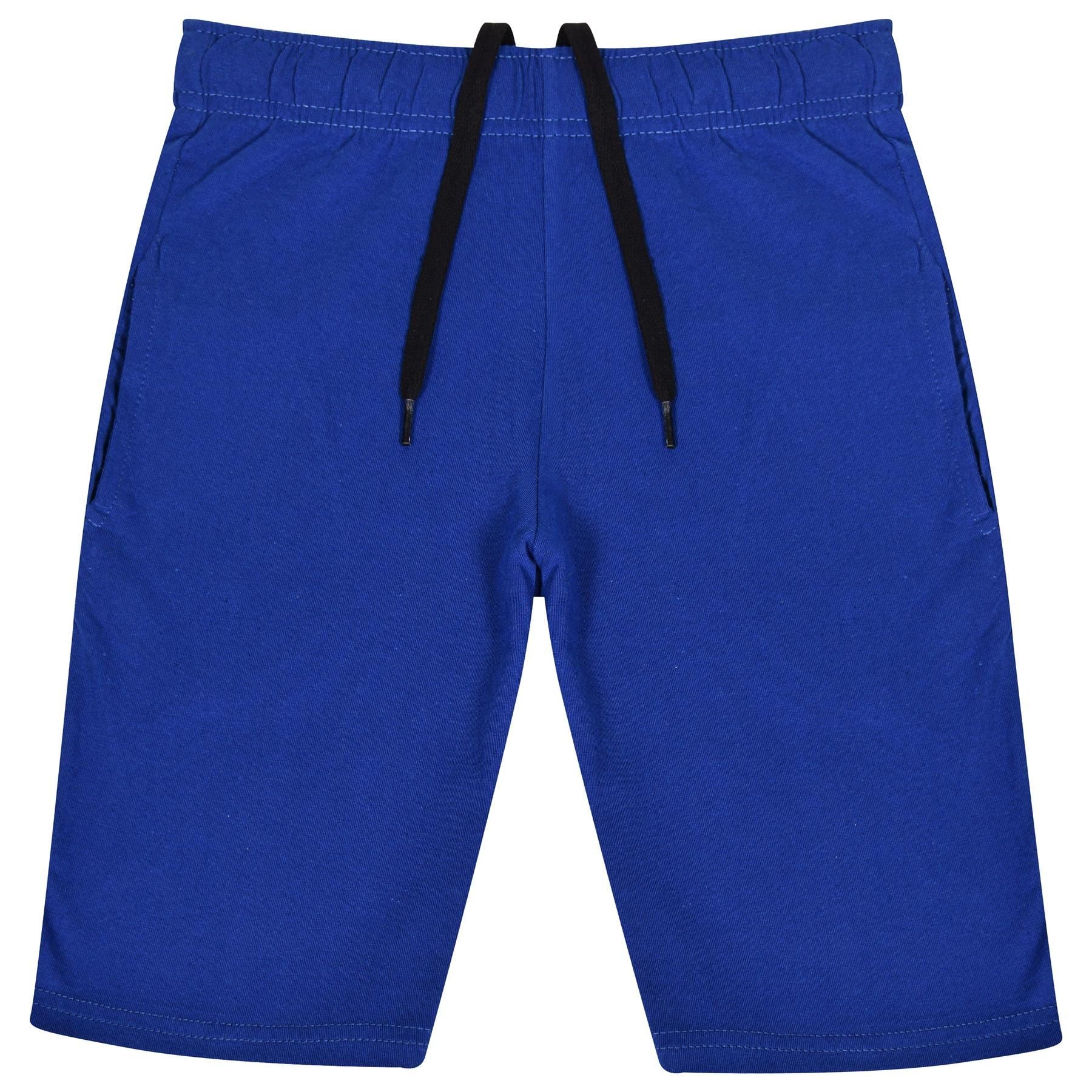 Kids Boys 100% Cotton Shorts Casual Chino Shorts Knee Length Summer Lightweight