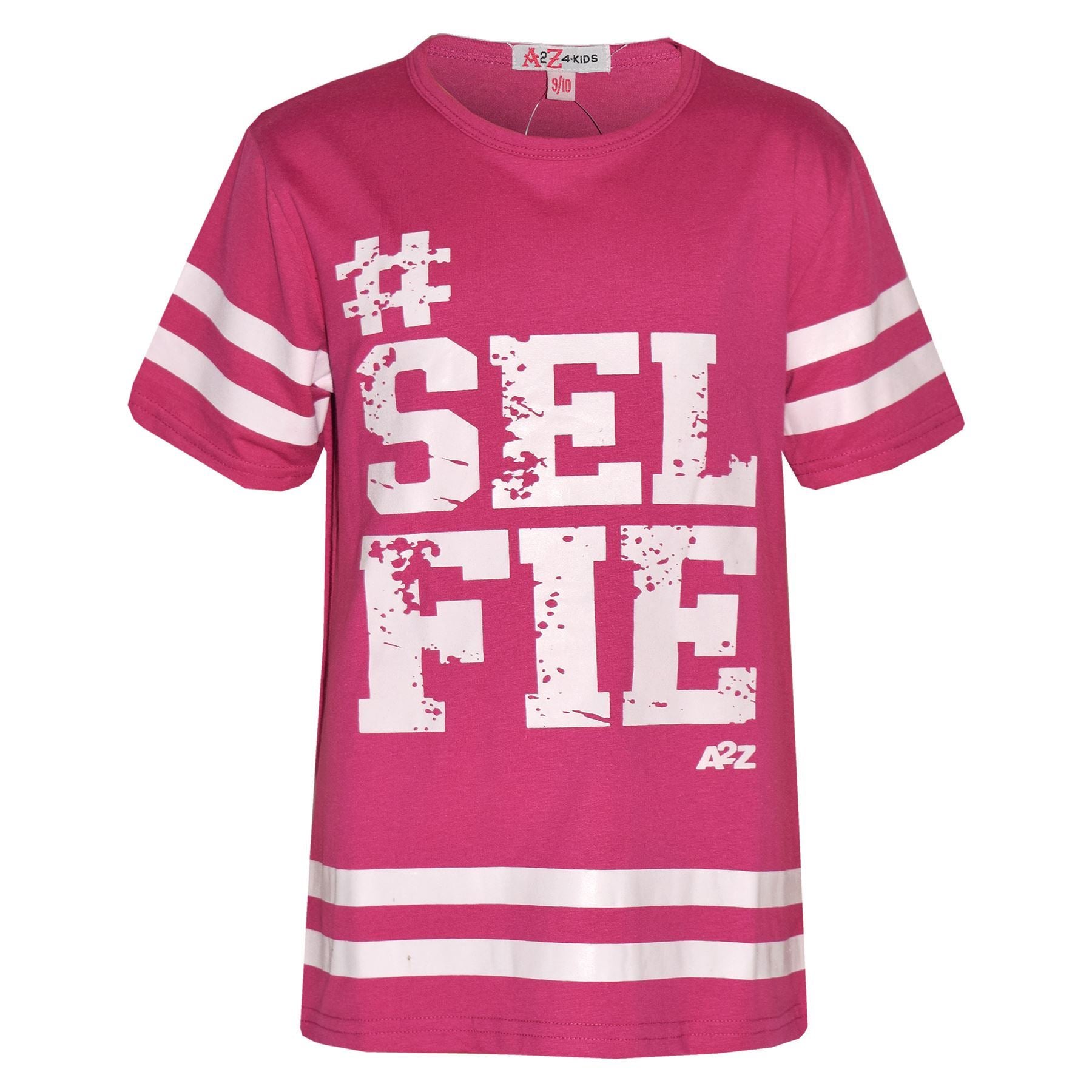 Girls T Shirts #Selfie Printed T-Shirt Soft Feel Summer Pullover Tank Top & Tees