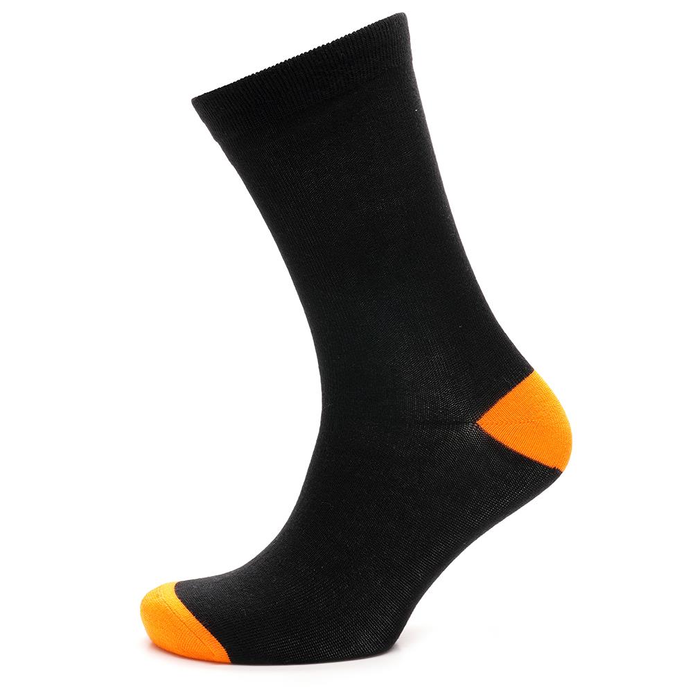 Ladies 3 Pack Black Heel & Toe Pattern Stripe Spot Novelty Drinks Cakes Design