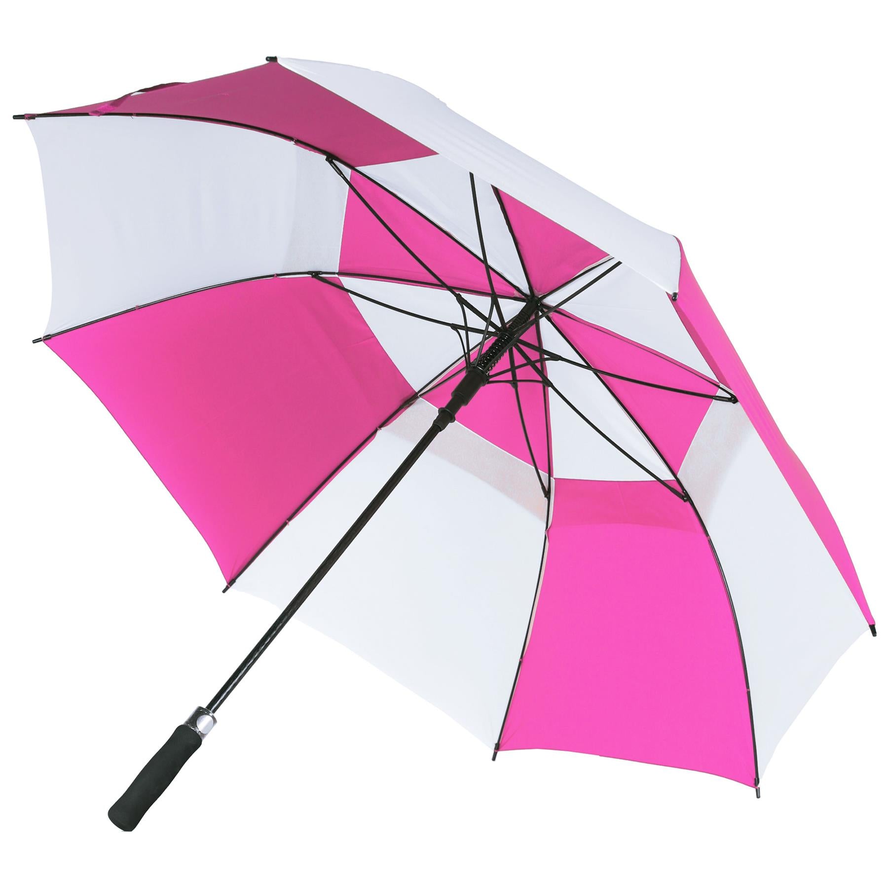 A2Z Golf Umbrella Auto Open Wind Rain Resitant 152cm Double Canopy Vented Brolly
