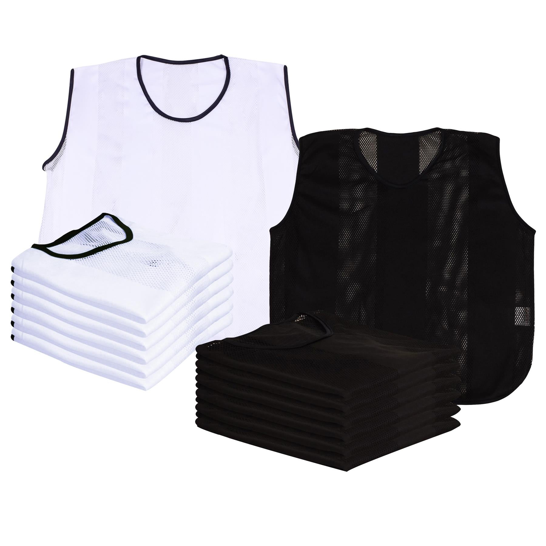 A2Z Kids 12 Pack Sports Mesh Bibs Comfortable During Football Rugby Sports