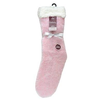 A2Z Ladies Socks Feather Yarn Lounge Sherpa Lining Comfort Soft Cosy Fuzzy Socks