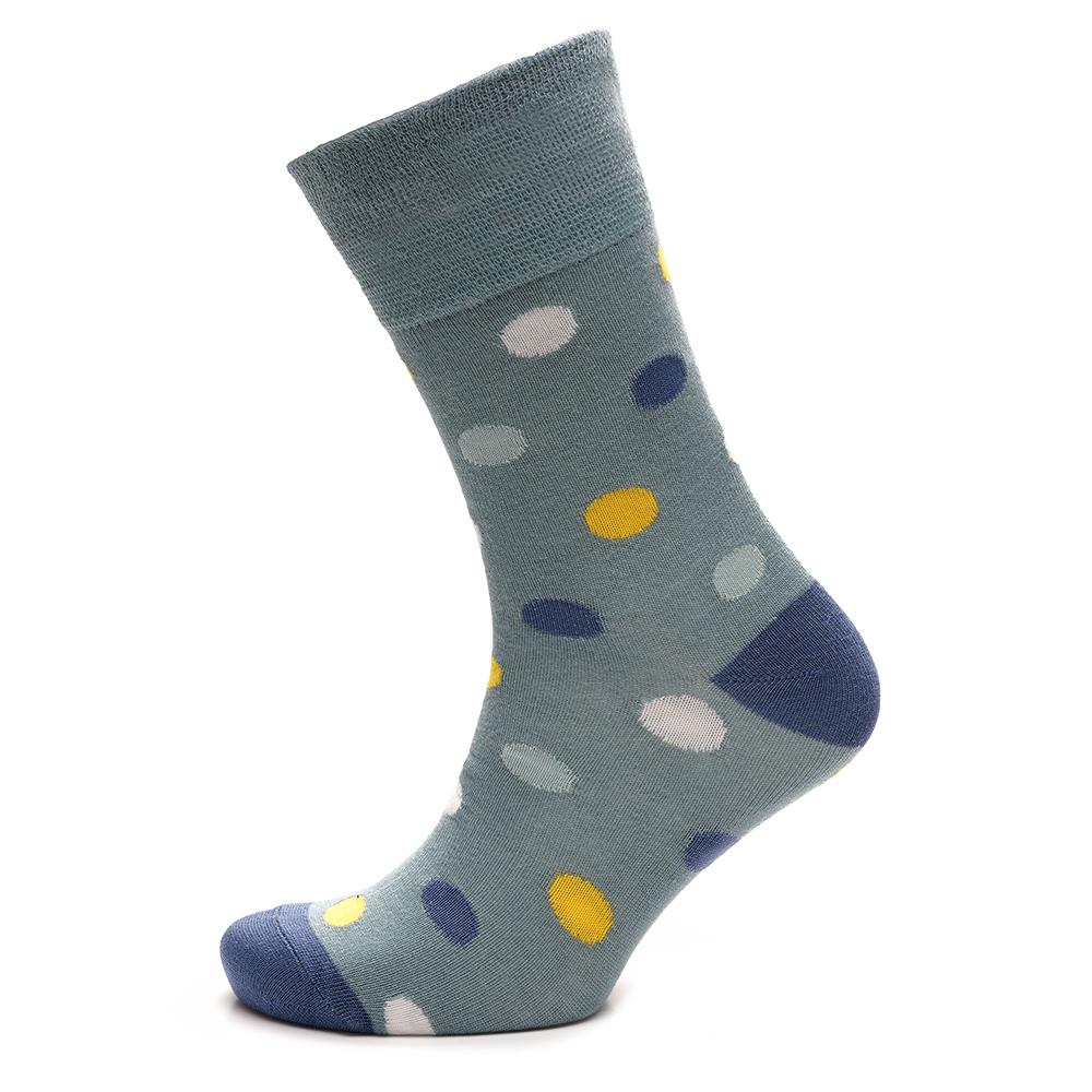 Ladies 3 Pack Bamboo Socks Non Elastic Heel & Toe Design Striped & Spotty Socks