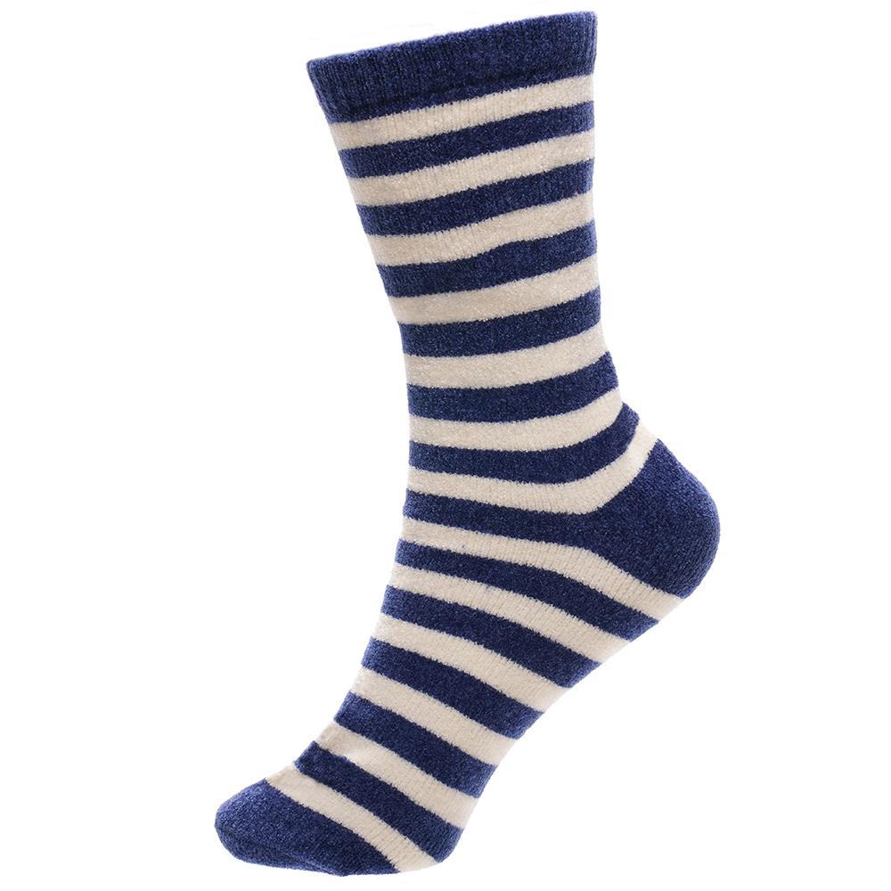 A2Z Ladies 2 Pack Novelty Chenille Cosy Socks Soft Brushed Warm Winter Socks