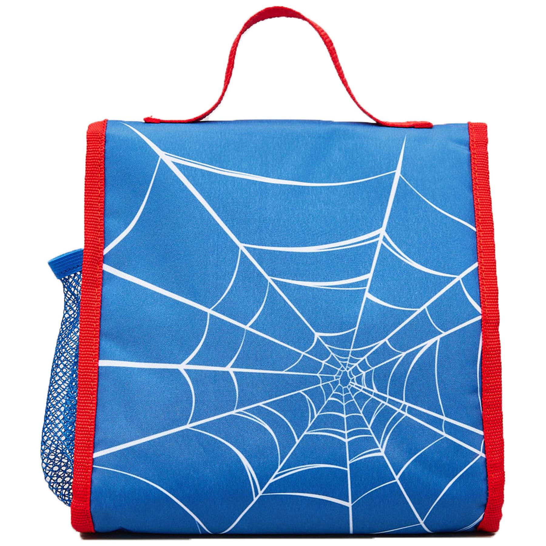 Officially Licensed Marvel Spiderman Insulated Lunch Bag With Hook-And-Loop