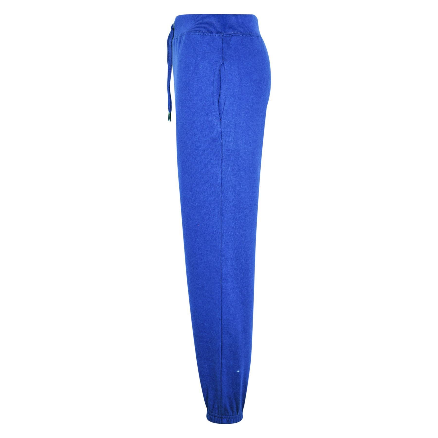 Kids Girls Boys Fleece Trouser Jogging Bottoms Sweatpants